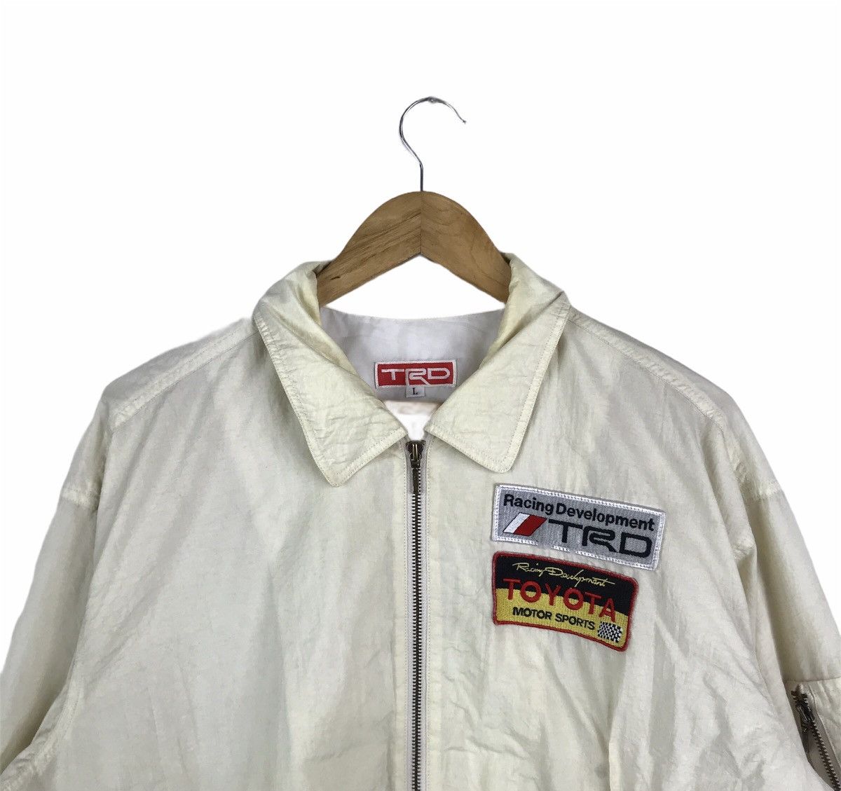 Vintage Vintage Toyota Racing Development TRD Light Bomber Jacket Size US L / EU 52-54 / 3 - 4 Thumbnail
