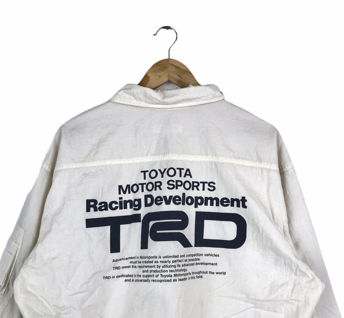 Vintage Vintage Toyota Racing Development TRD Light Bomber Jacket Size US L / EU 52-54 / 3 - 2 Thumbnail