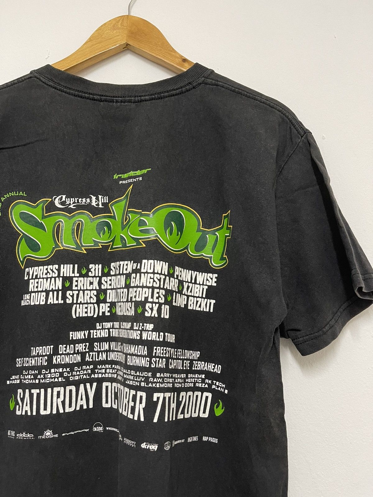 Smoke Out 2000 Tシャツ サイプレスヒル、リンプ、311 サイプレスヒル