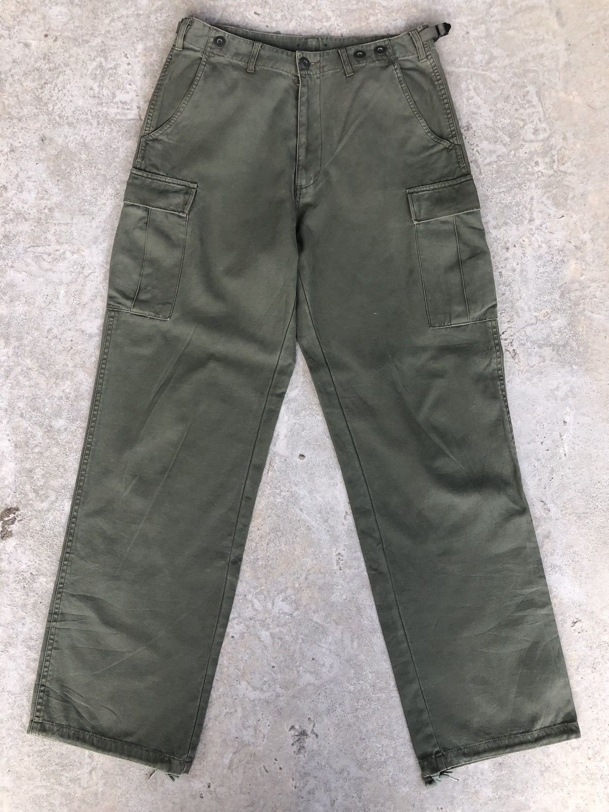 Seditionaries Army Cotton Twill Cargo Pants Tactical Multipocket Bondage Size US 32 / EU 48 - 1 Thumbnail