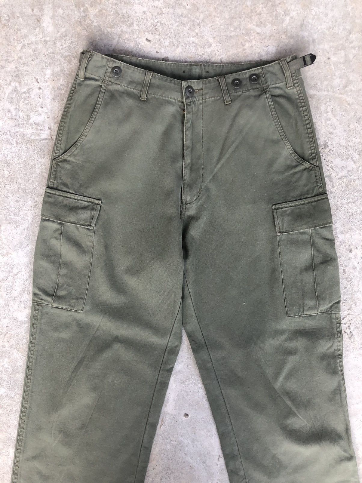 Seditionaries Army Cotton Twill Cargo Pants Tactical Multipocket Bondage Size US 32 / EU 48 - 3 Thumbnail