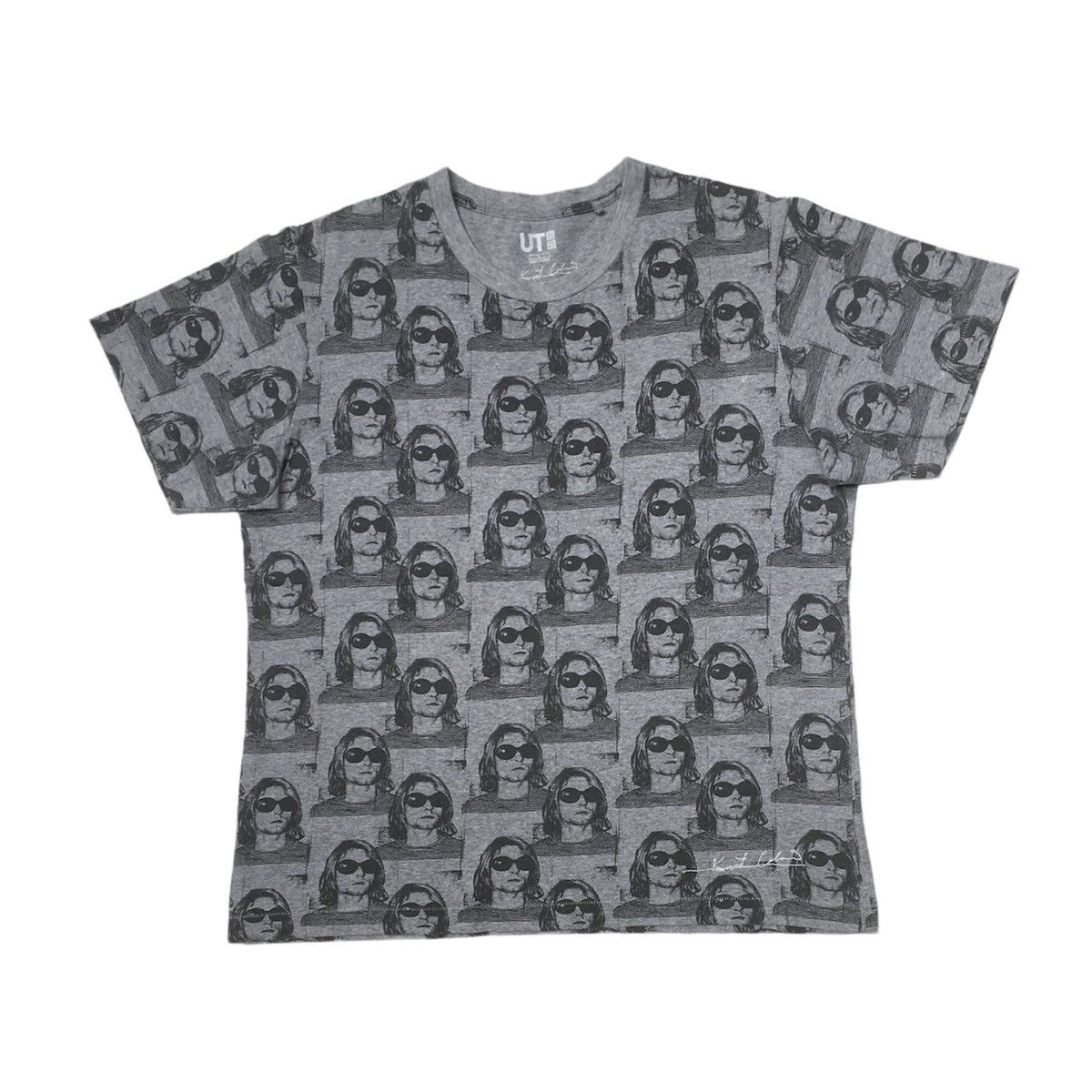 Uniqlo X Kurt Cobain Full Print T-shirt