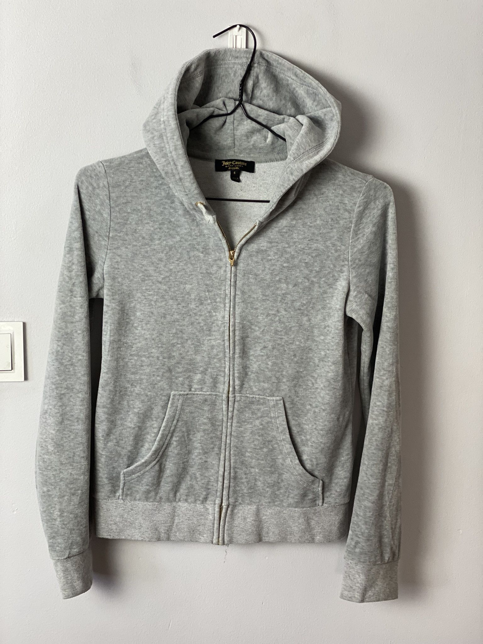 Juicy Couture Juicy Couture vintage velvet hoodie zip-up Size S / US 4 / IT 40 - 1 Thumbnail