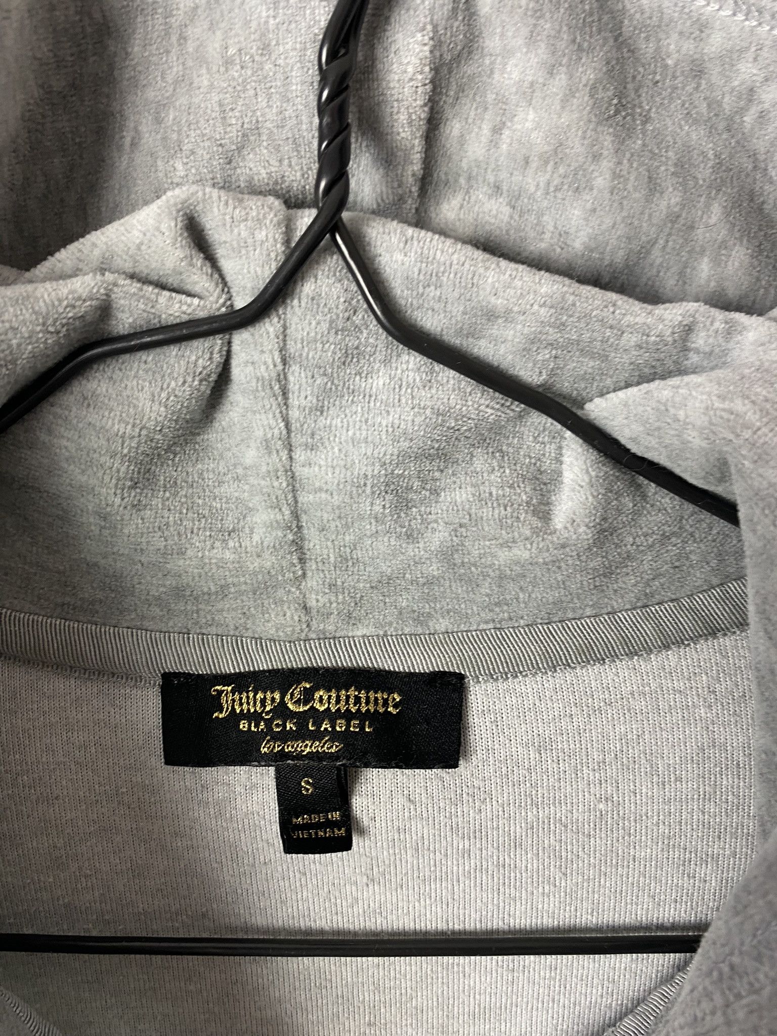 Juicy Couture Juicy Couture vintage velvet hoodie zip-up Size S / US 4 / IT 40 - 4 Thumbnail