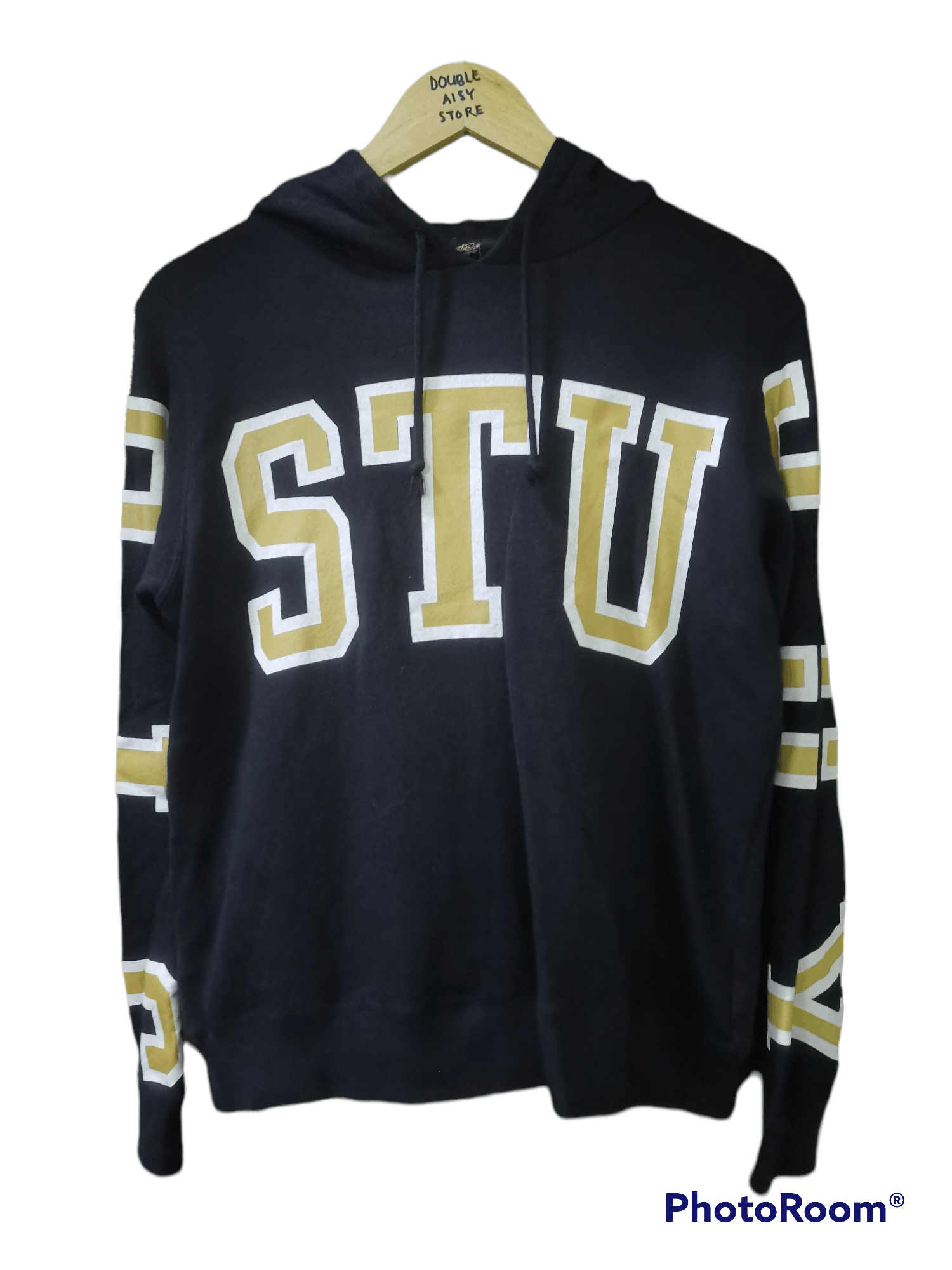 Japanese Brand × Stussy Steals 💥 Stussy Big Spell Out Hoodie Size S / US 4 / IT 40 - 2 Thumbnail