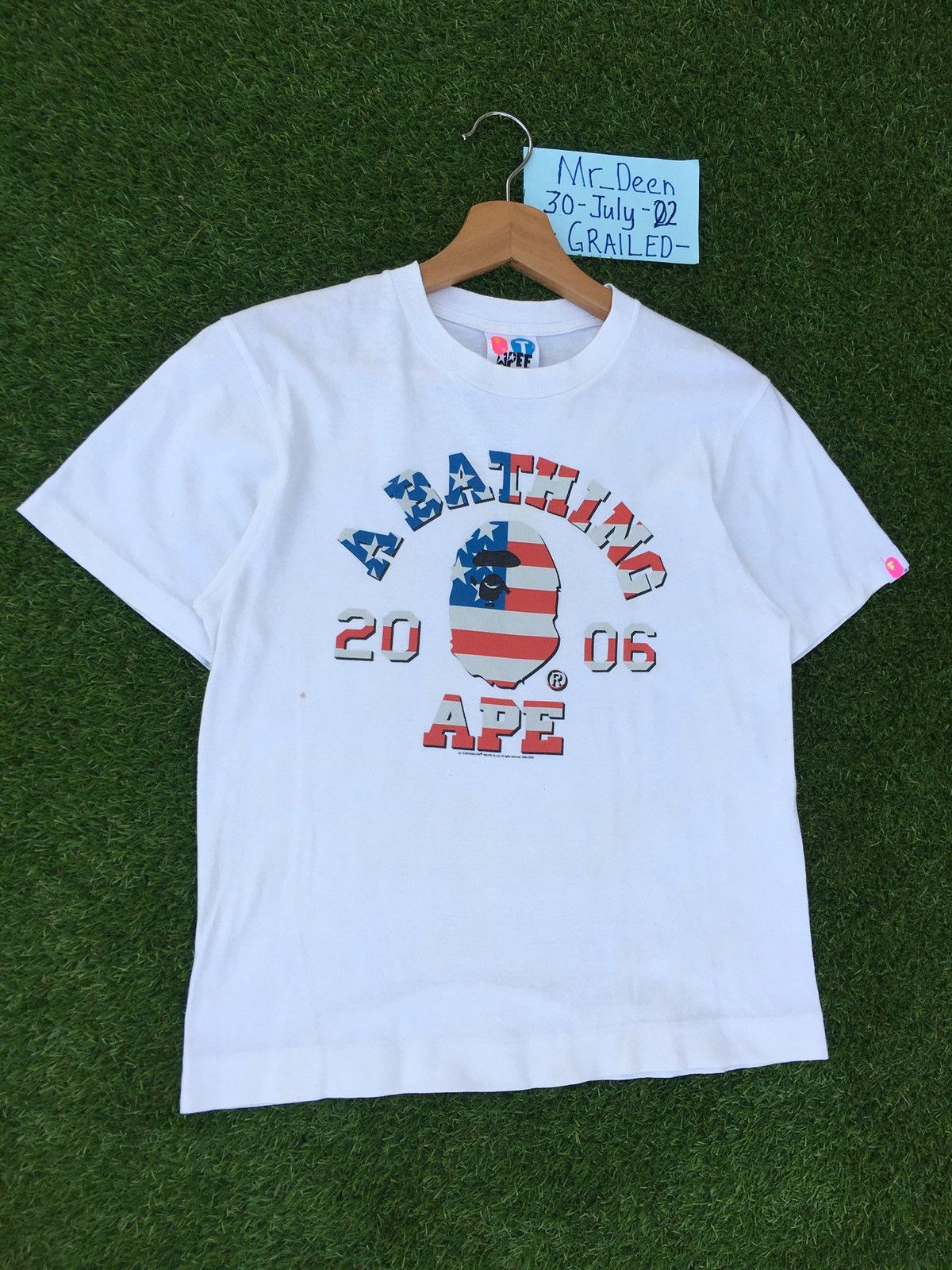 Bape 2006 World Cup USA Tee Size XS / US 0-2 / IT 36-38 - 4 Thumbnail