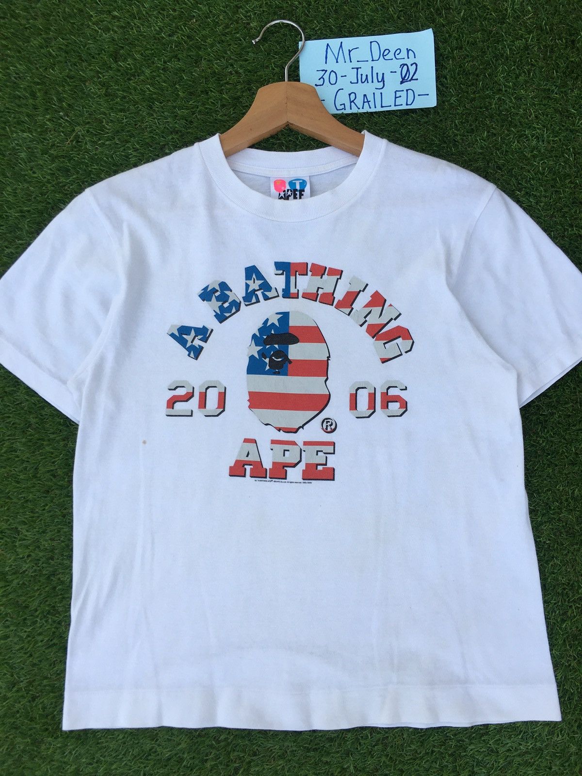 Bape 2006 World Cup USA Tee Size XS / US 0-2 / IT 36-38 - 3 Thumbnail
