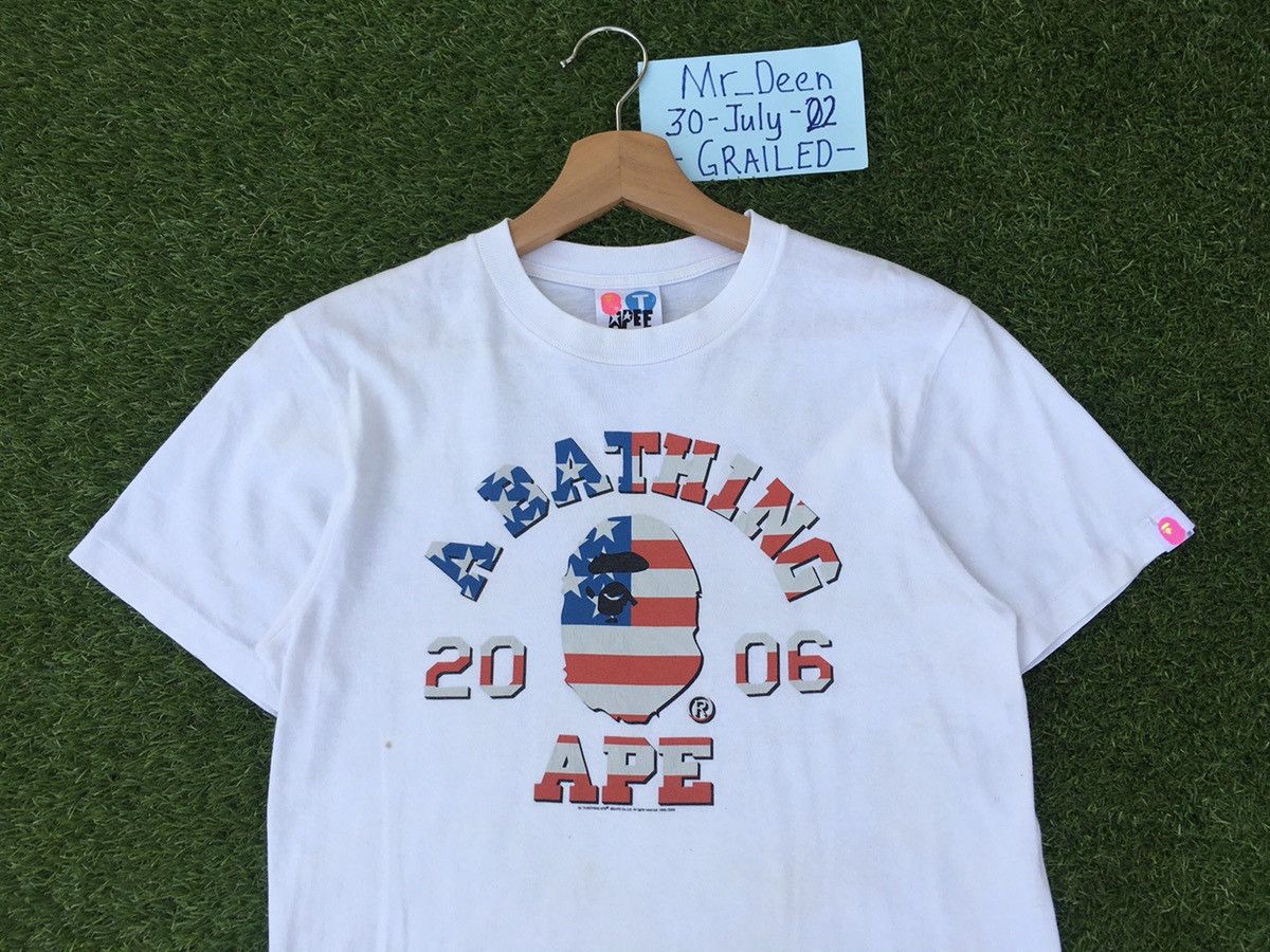 Bape 2006 World Cup USA Tee Size XS / US 0-2 / IT 36-38 - 6 Thumbnail