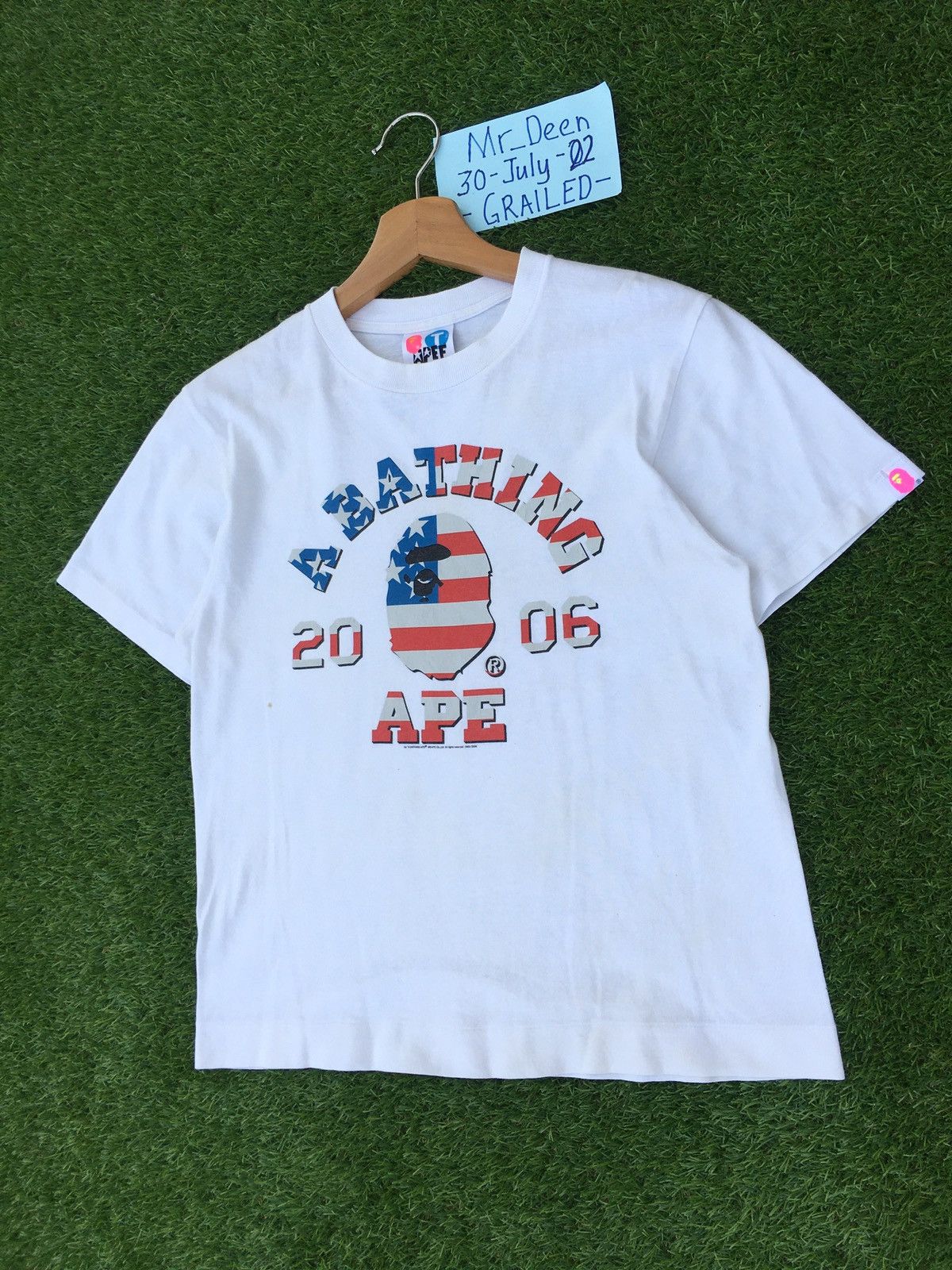 Bape 2006 World Cup USA Tee Size XS / US 0-2 / IT 36-38 - 5 Thumbnail