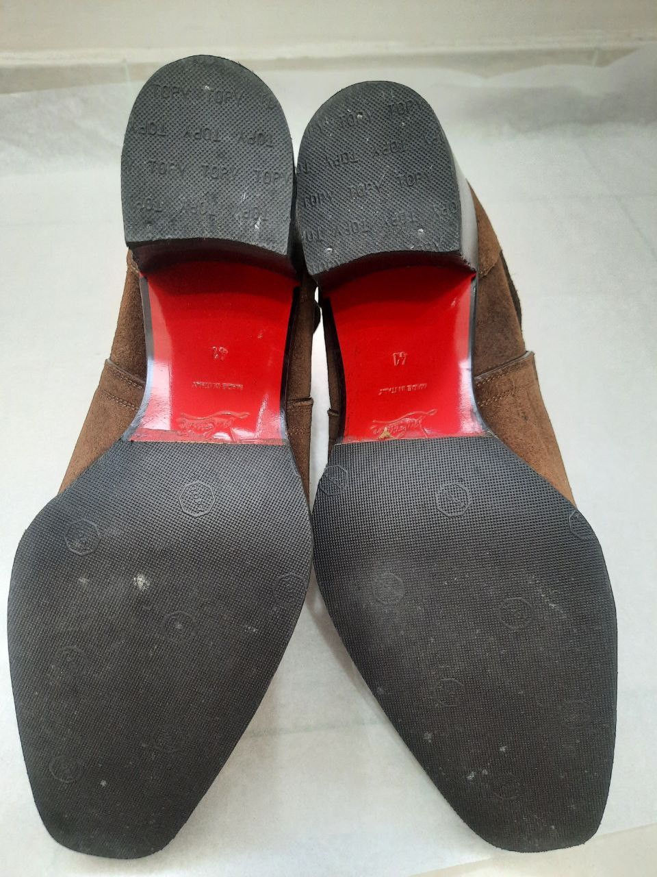 Christian Louboutin Suede Jodhpur Boots Size US 8 / EU 41 - 7 Thumbnail