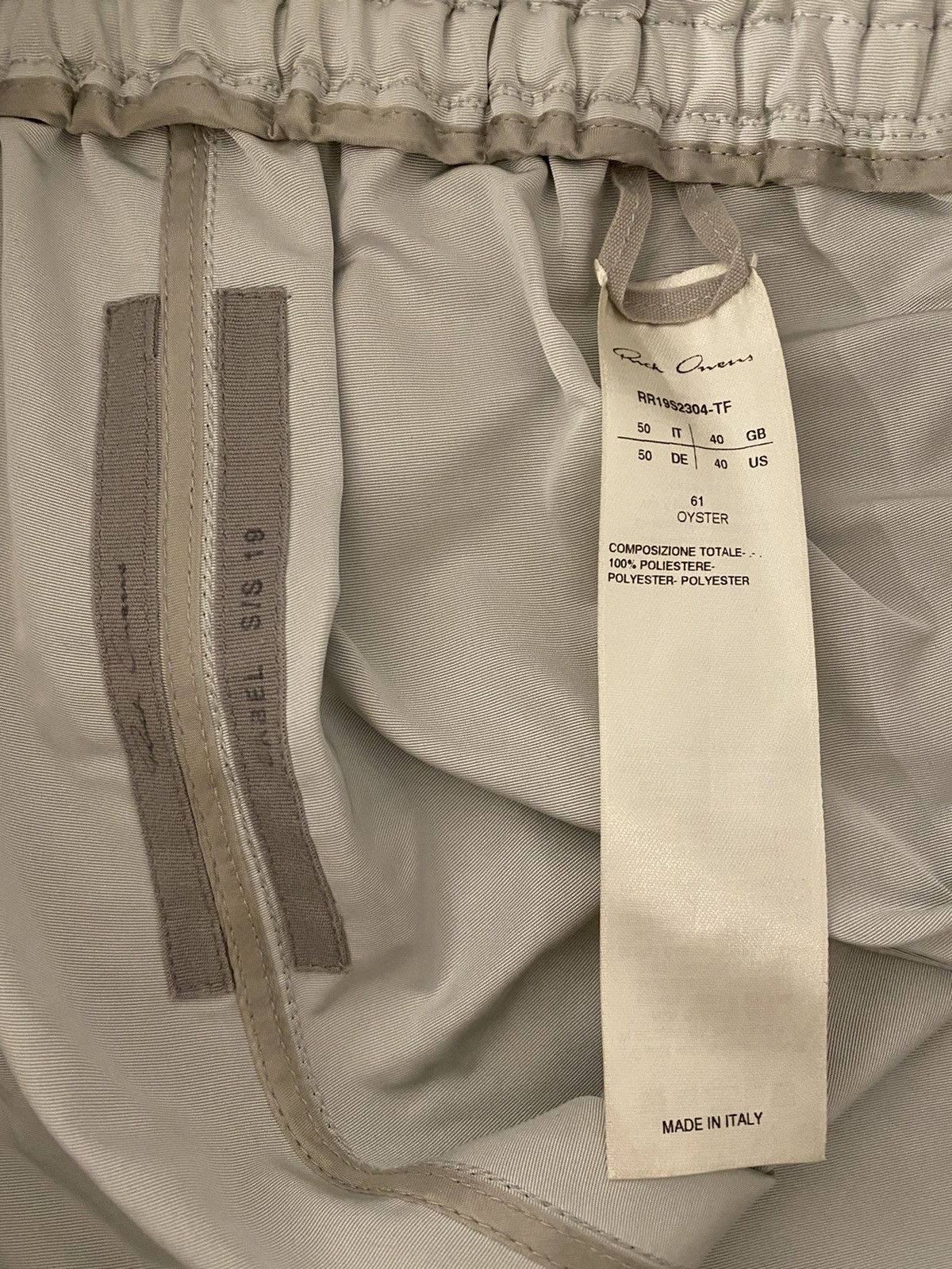 Rick Owens RICK OWENS BABEL SS19 OYSTER BOXING SHORTS Size US 40 / EU 56 - 3 Thumbnail