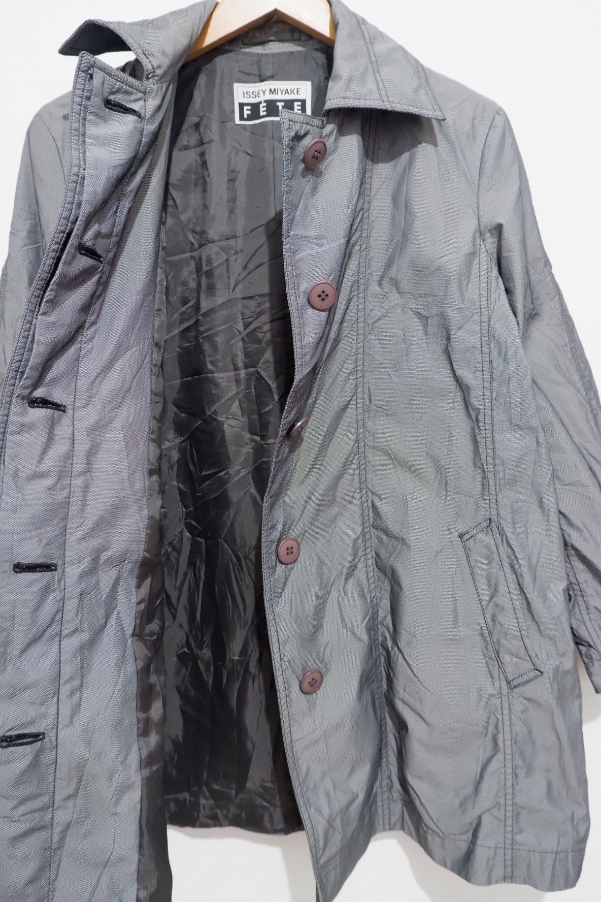 Issey Miyake Vintage Issey Miyake Fete Long Jacket Size M / US 6-8 / IT 42-44 - 8 Thumbnail