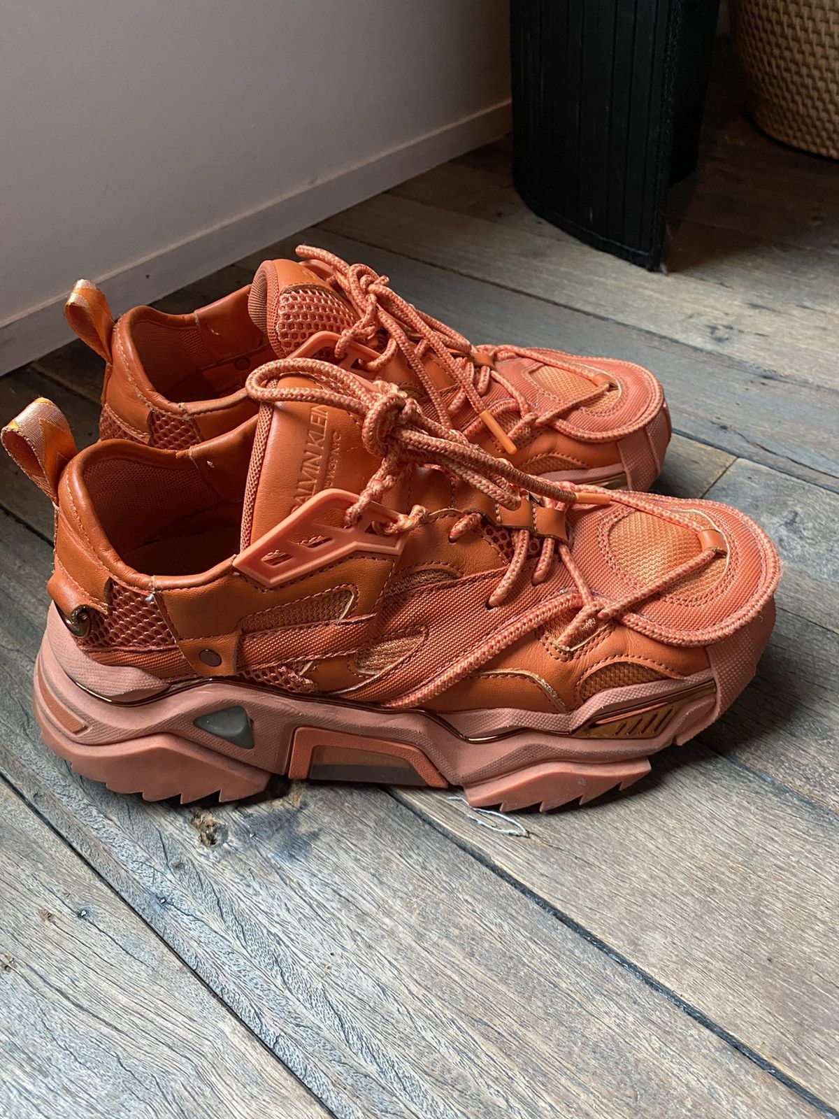 Calvin Klein 205 W 39 Nyc Strike Sneakers Grailed