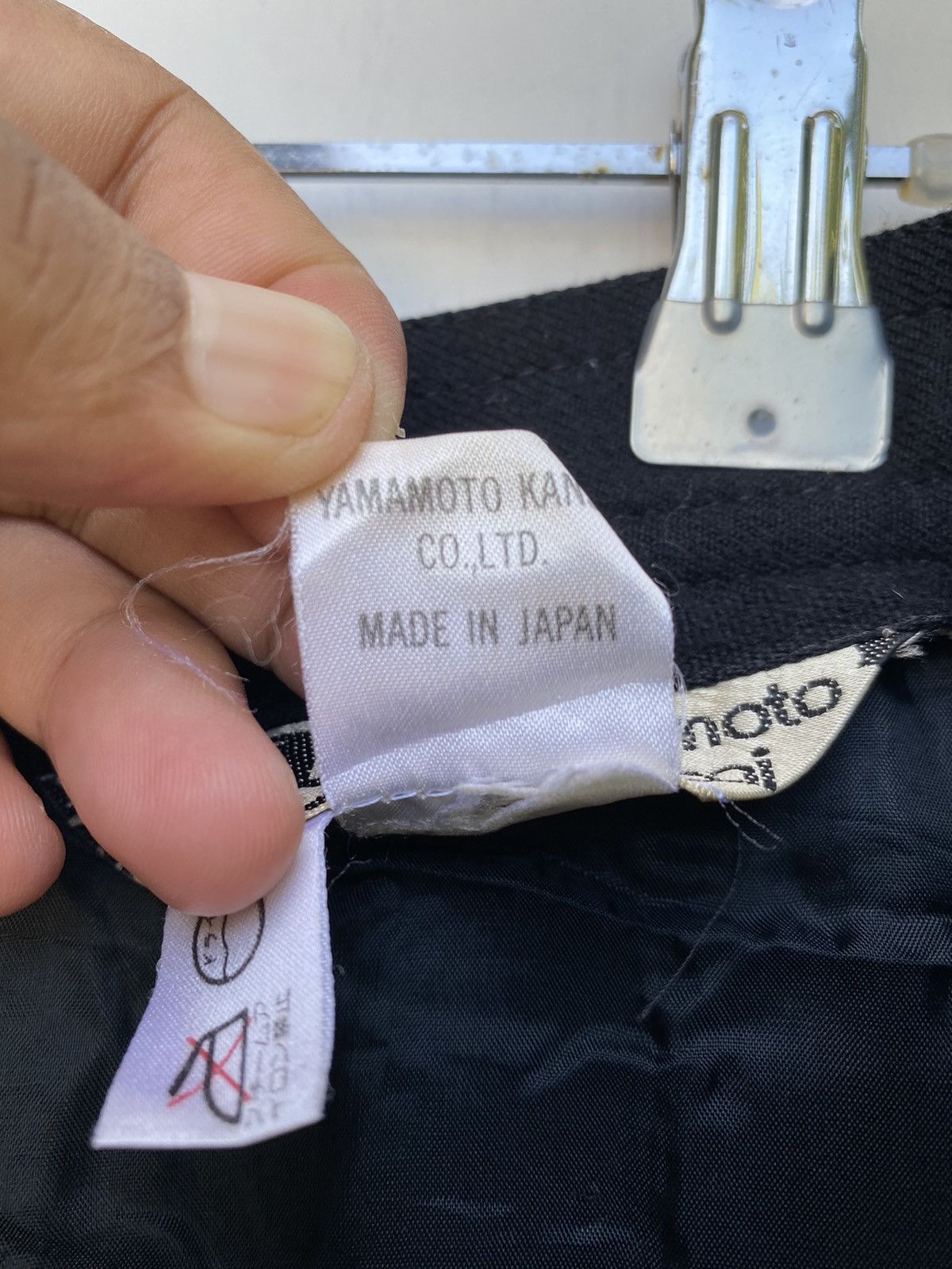 Kansai Yamamoto YAMAMOTO KANSAI MINI SKIRT BLACK SEDITIONARIES Size 22" - 5 Thumbnail