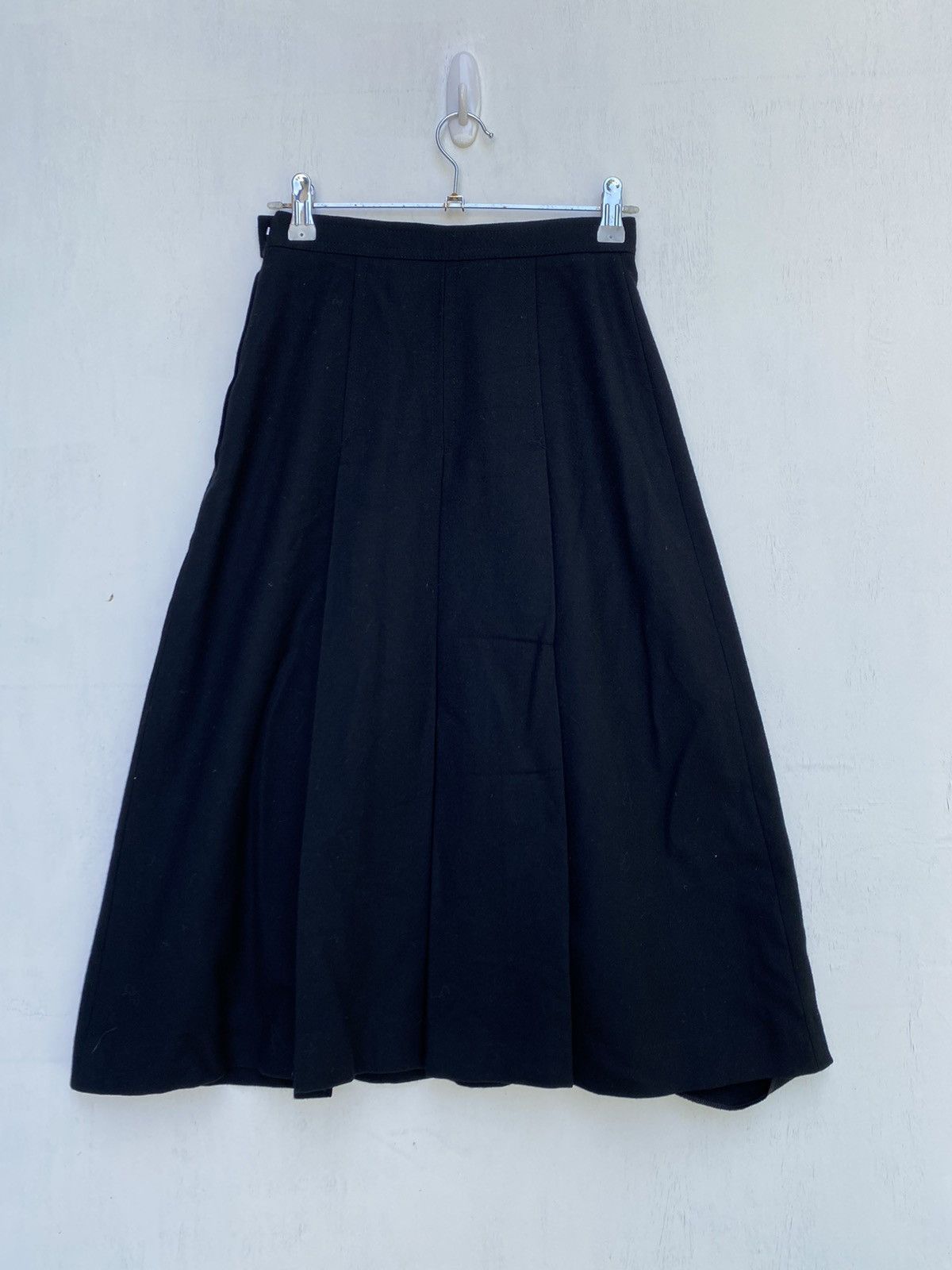 Kansai Yamamoto YAMAMOTO KANSAI MINI SKIRT BLACK SEDITIONARIES Size 22" - 2 Thumbnail