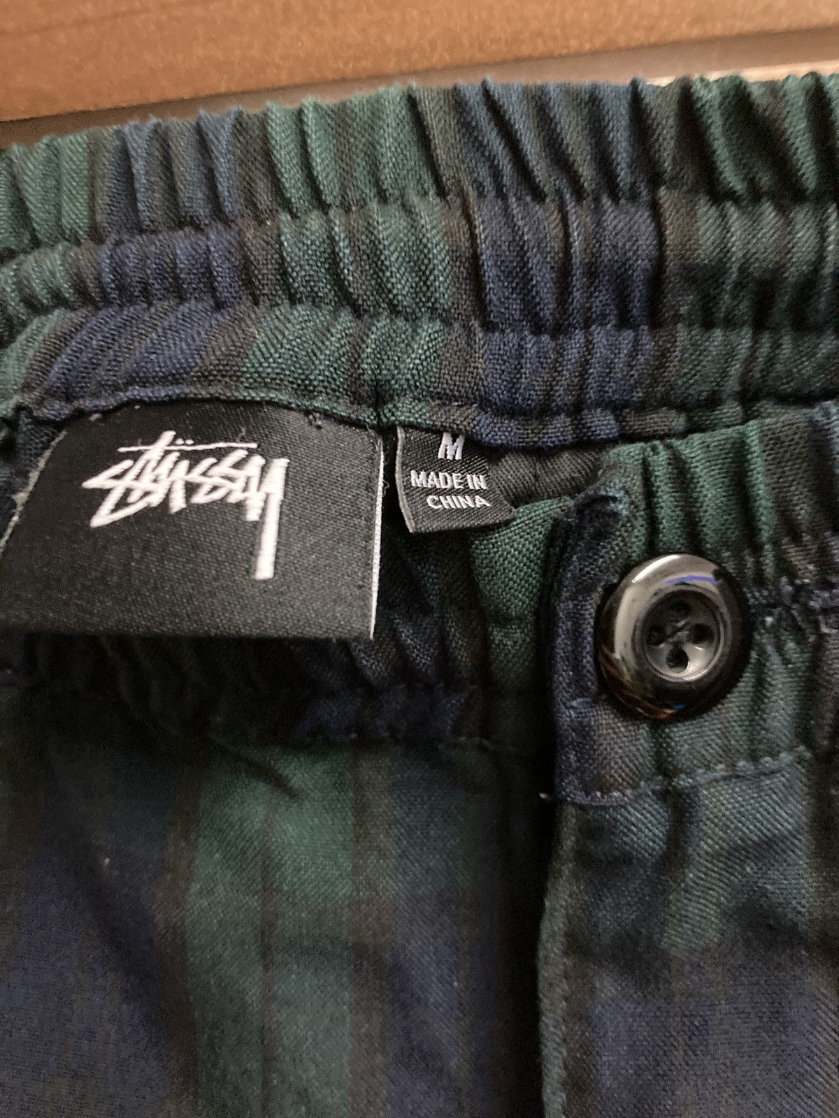 Stussy Stussy Bryan Pant Green Plaid Pants Size US 32 / EU 48 - 3 Thumbnail