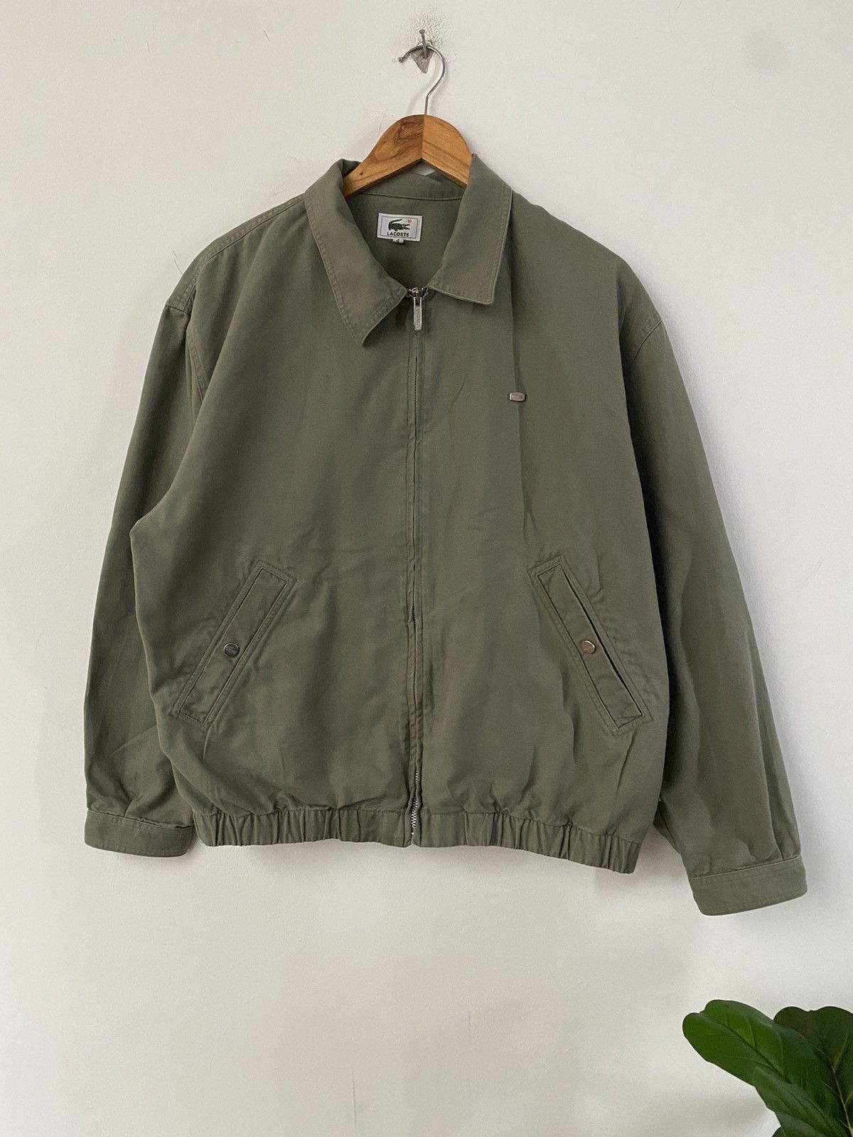 Lacoste 💥best offer💥Lacoste Vintage Jacket silver Button Size US L / EU 52-54 / 3 - 3 Thumbnail