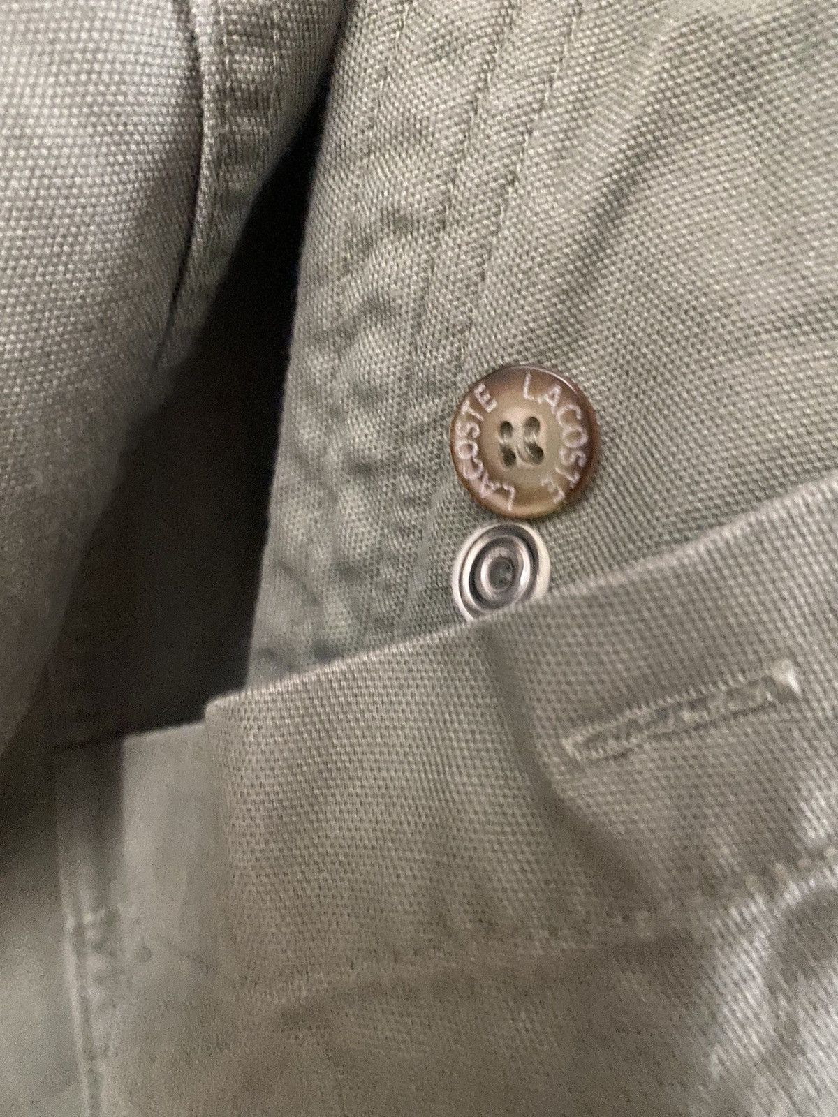 Lacoste 💥best offer💥Lacoste Vintage Jacket silver Button Size US L / EU 52-54 / 3 - 11 Thumbnail