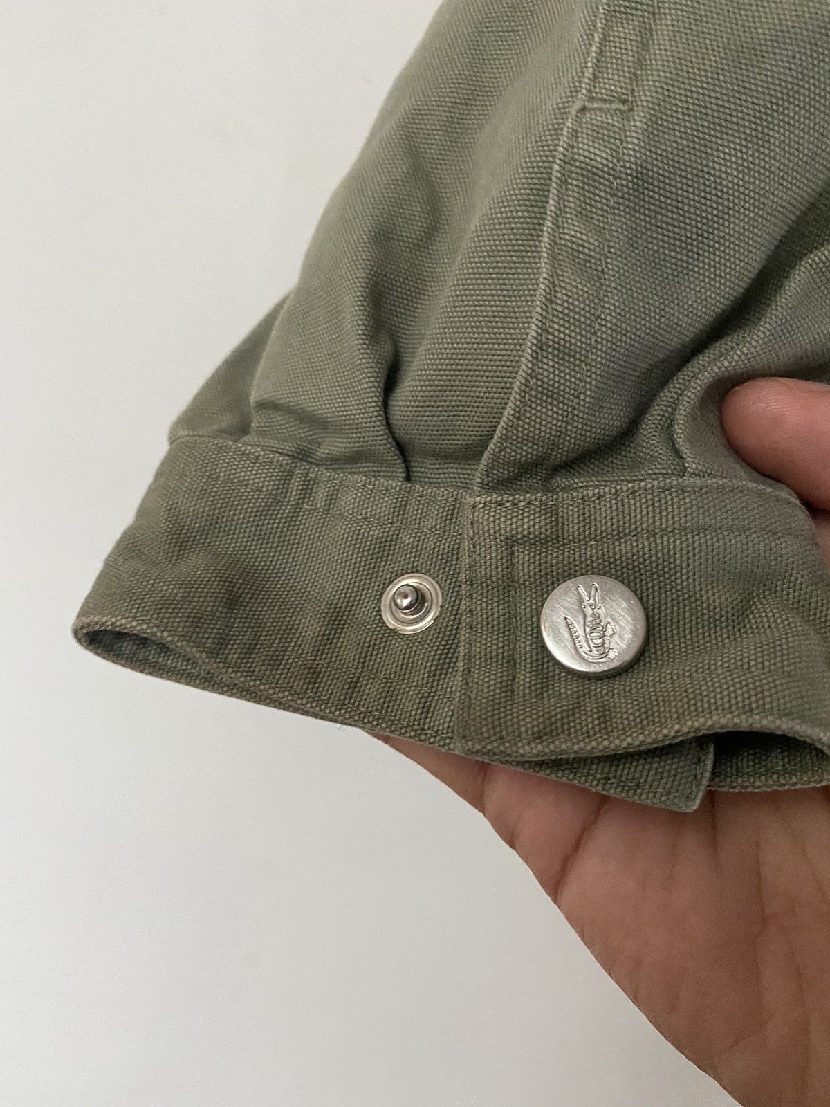 Lacoste 💥best offer💥Lacoste Vintage Jacket silver Button Size US L / EU 52-54 / 3 - 9 Thumbnail
