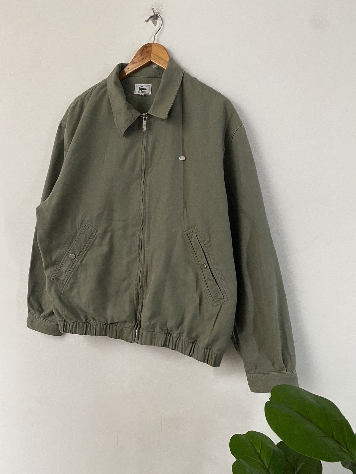 Lacoste 💥best offer💥Lacoste Vintage Jacket silver Button Size US L / EU 52-54 / 3 - 2 Thumbnail