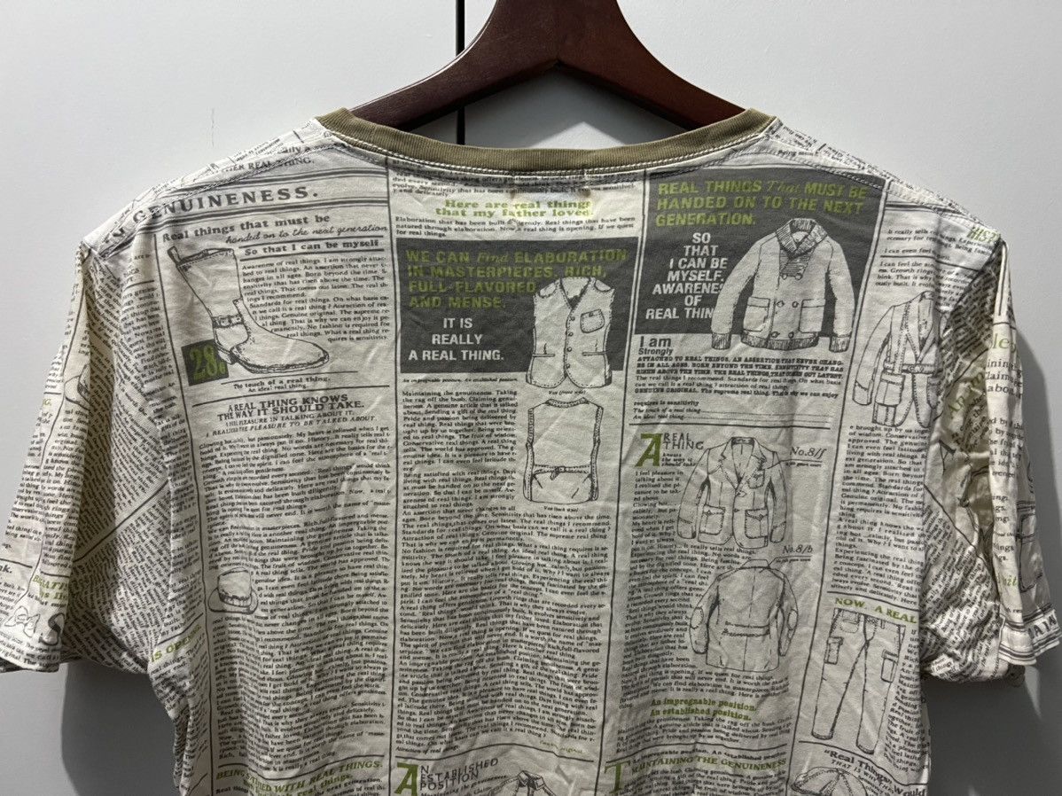 Takeo Kikuchi Takeo Kikuchi Avant Garde Printed Tee Size US S / EU 44-46 / 1 - 7 Thumbnail