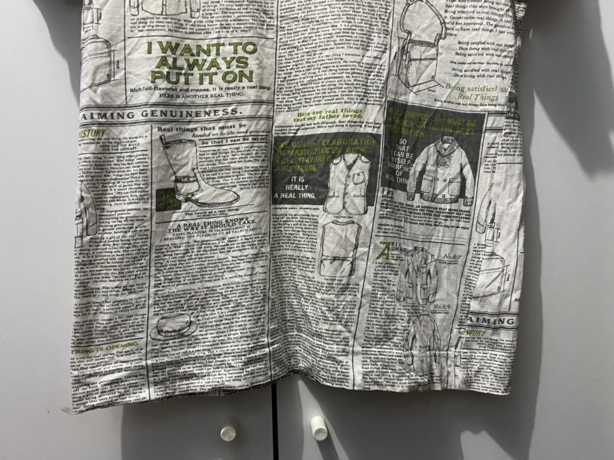 Takeo Kikuchi Takeo Kikuchi Avant Garde Printed Tee Size US S / EU 44-46 / 1 - 5 Thumbnail