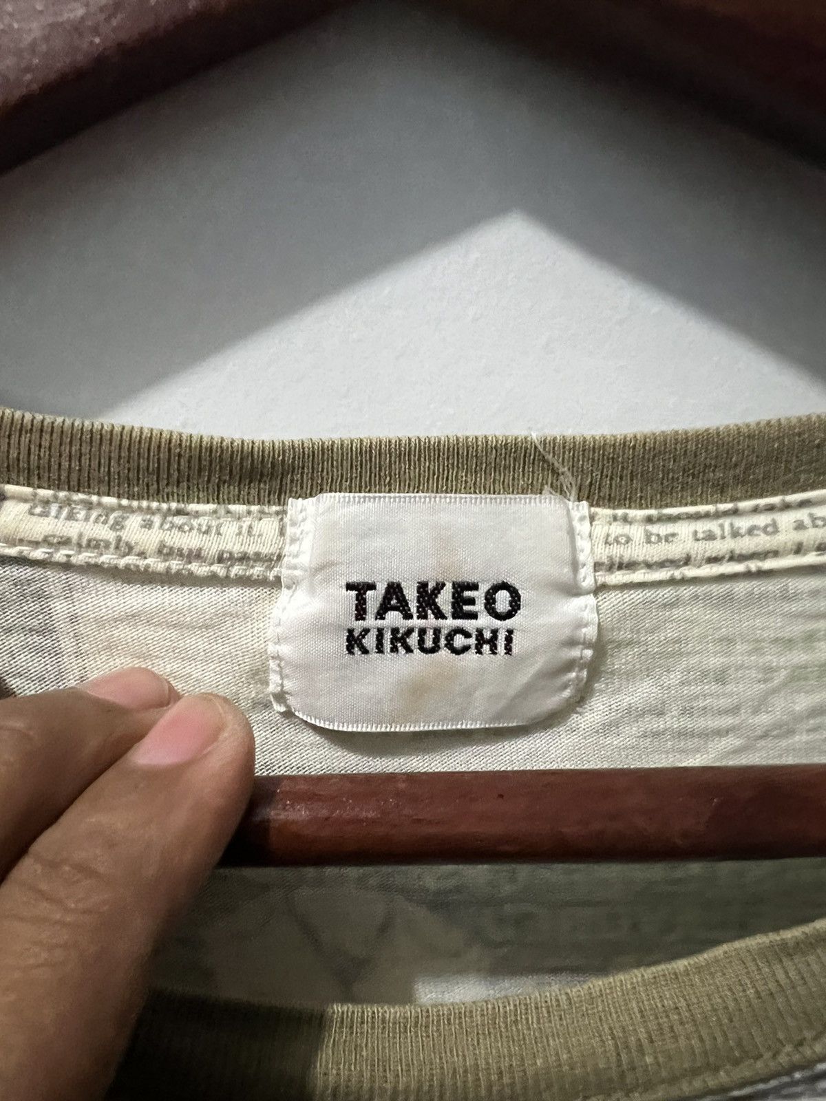 Takeo Kikuchi Takeo Kikuchi Avant Garde Printed Tee Size US S / EU 44-46 / 1 - 11 Thumbnail