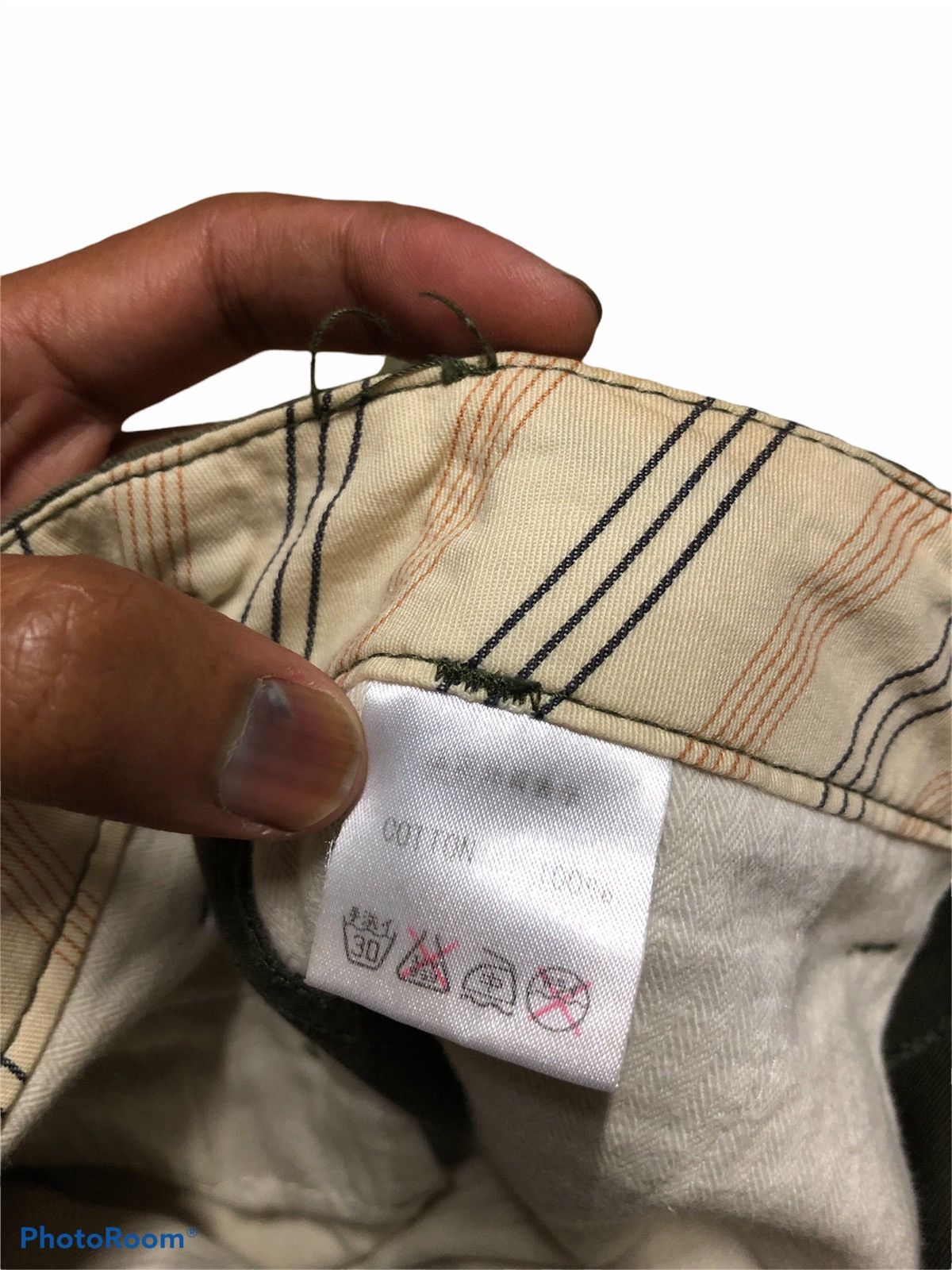 Japanese Brand CNCV CONCAVE ATTEMPT GREEN ARMY TROUSER PANT Size US 32 / EU 48 - 4 Thumbnail