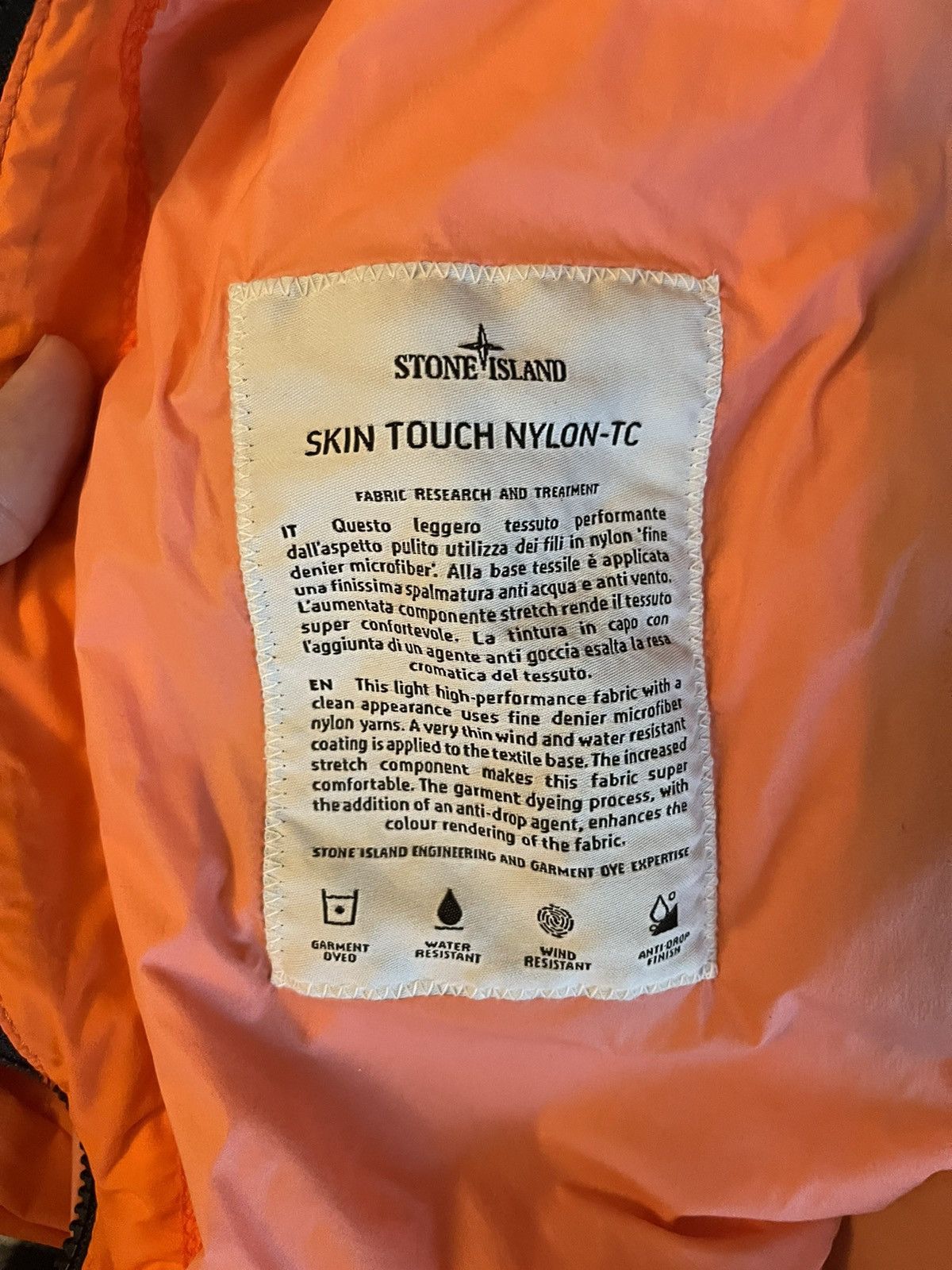 Stone Island Stone Island Rain Jacket Size US XL / EU 56 / 4 - 10 Thumbnail