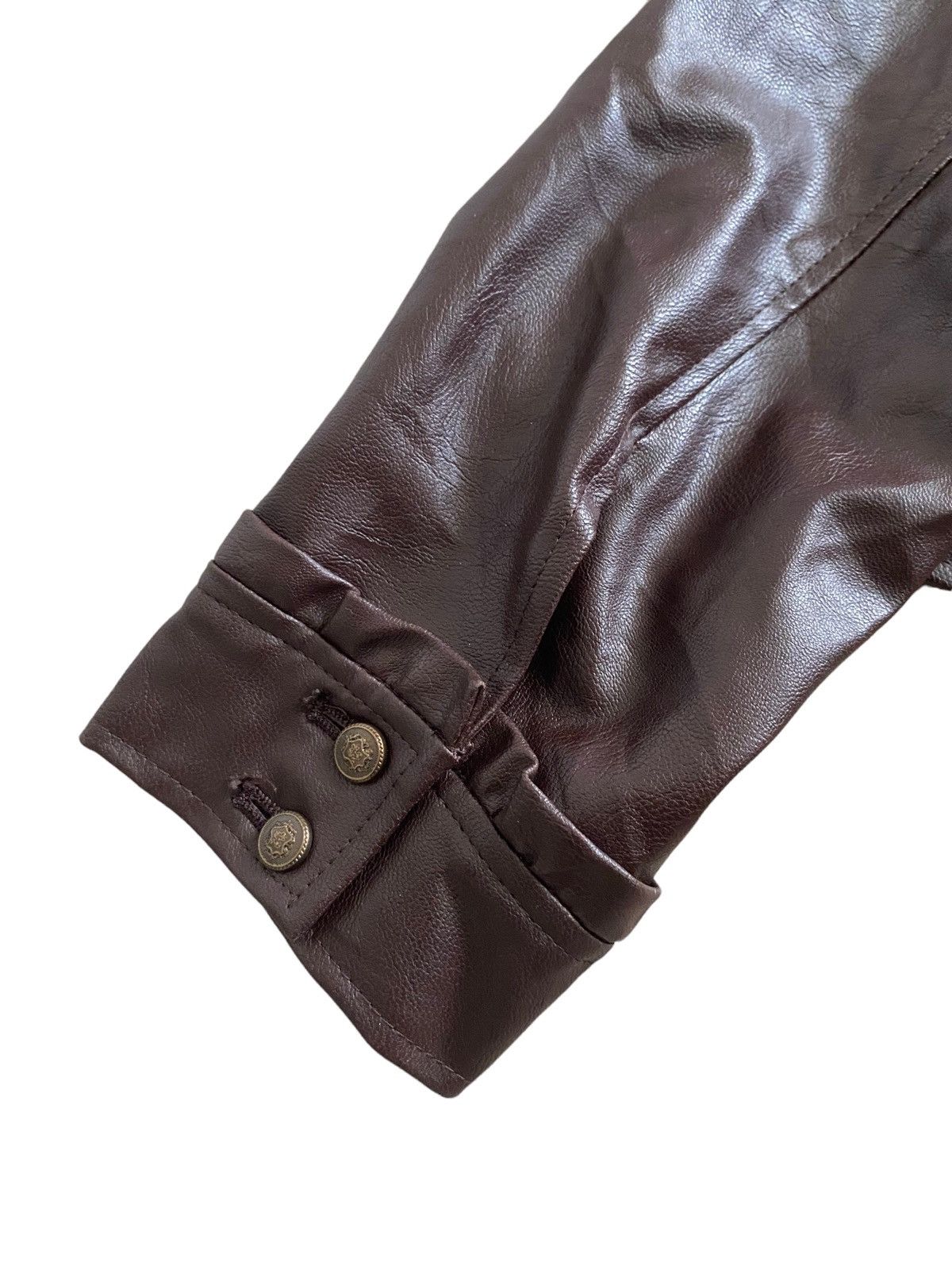 Japanese Brand × Seditionaries Axes Femme Leather PVC Jacket design rare Size US M / EU 48-50 / 2 - 8 Thumbnail
