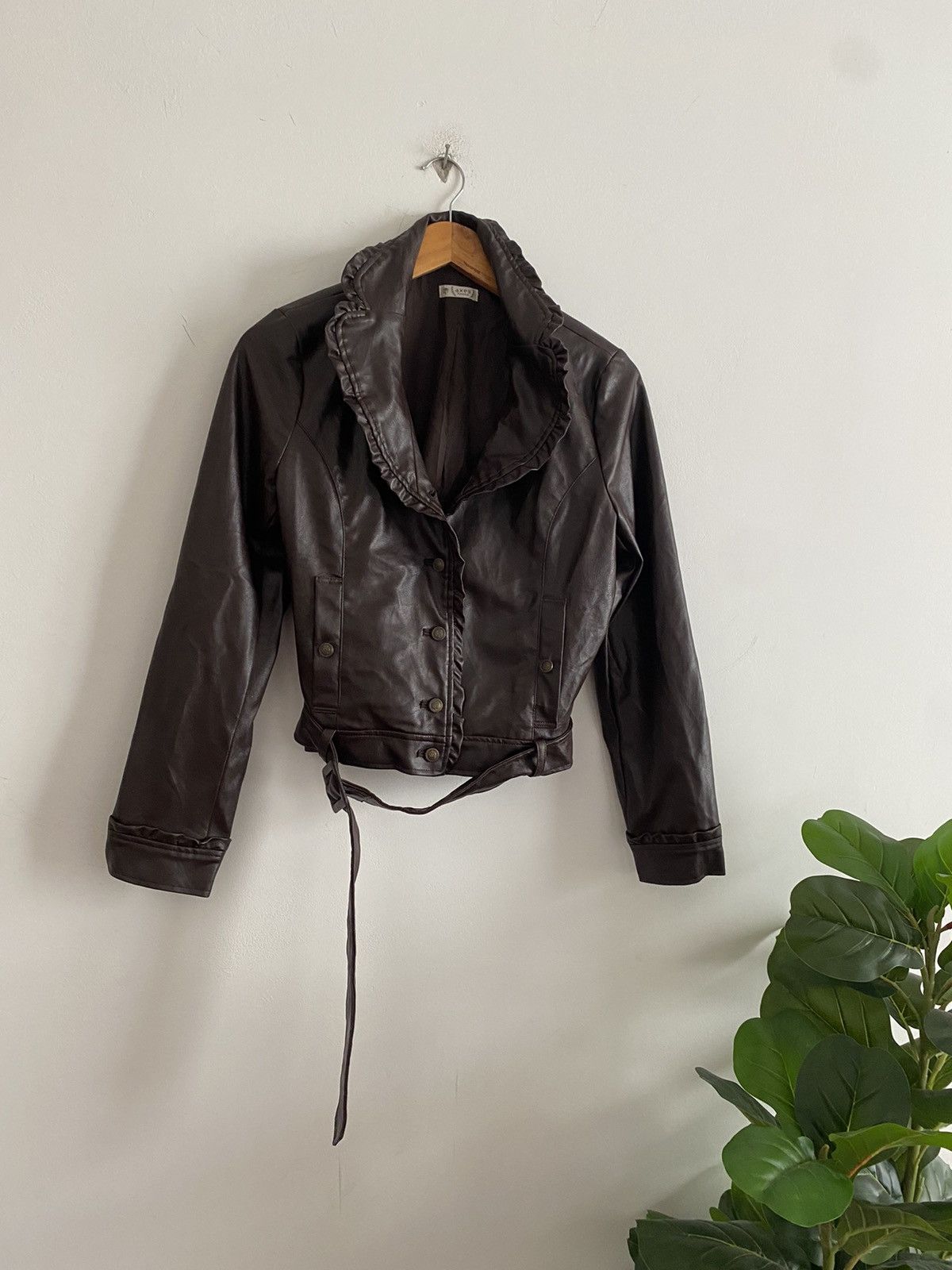 Japanese Brand × Seditionaries Axes Femme Leather PVC Jacket design rare Size US M / EU 48-50 / 2 - 4 Thumbnail