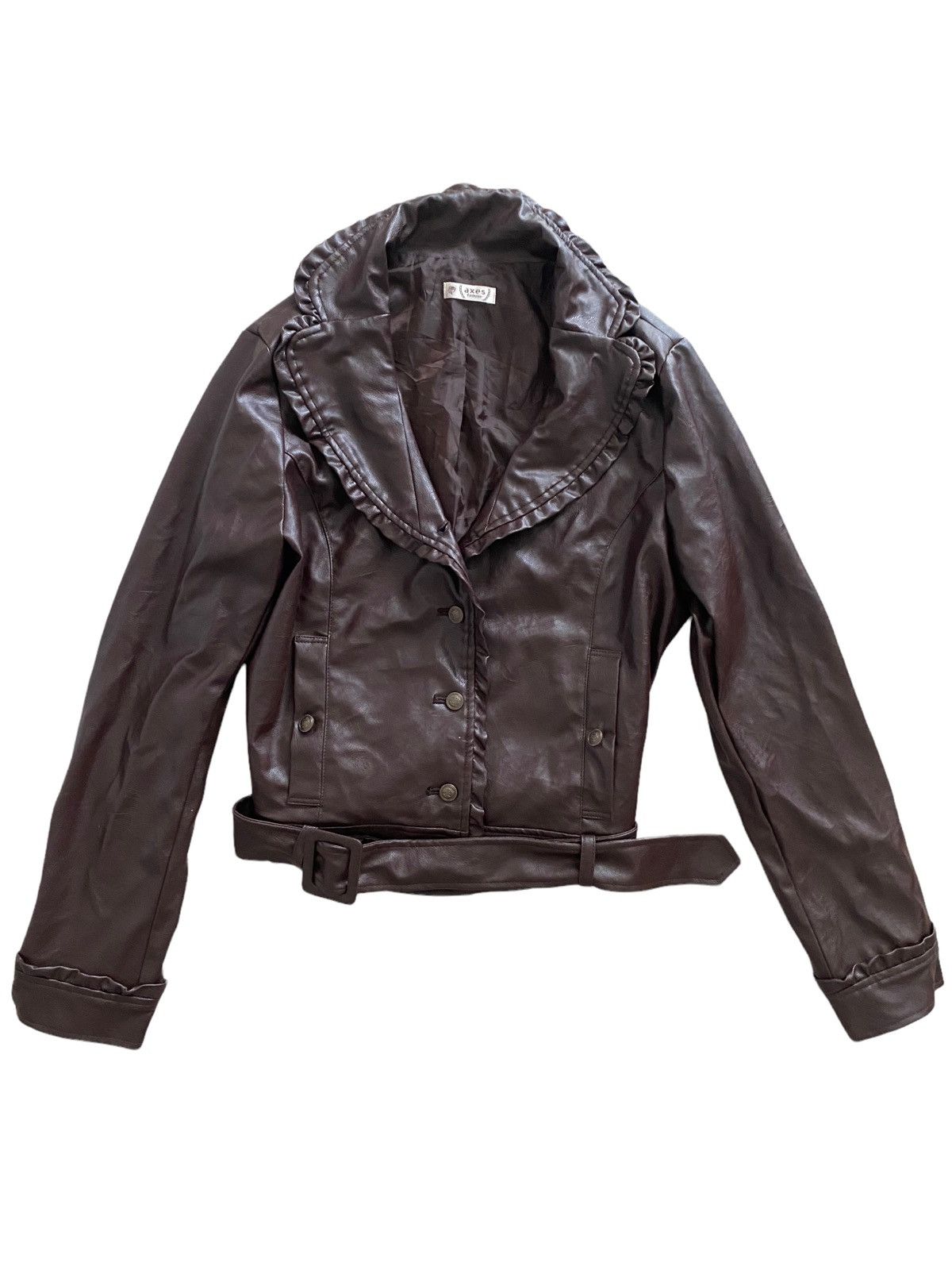 Japanese Brand × Seditionaries Axes Femme Leather PVC Jacket design rare Size US M / EU 48-50 / 2 - 12 Thumbnail