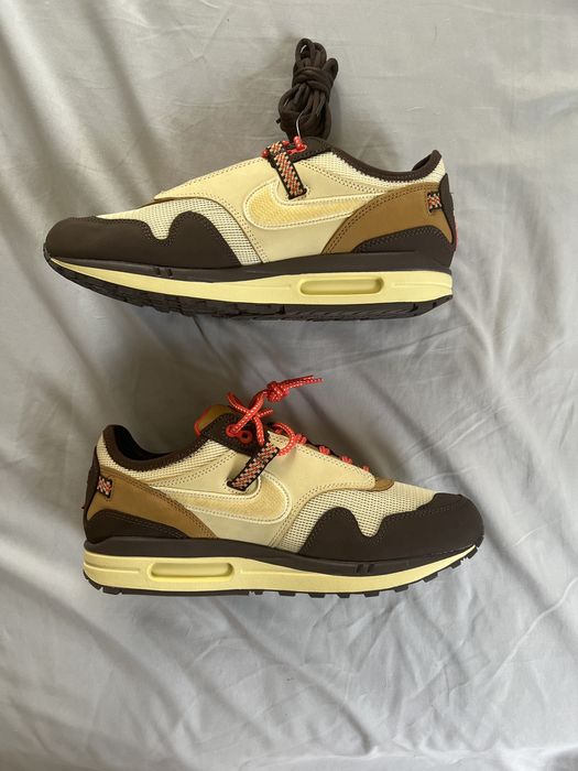travis scott air max 1 baroque brown