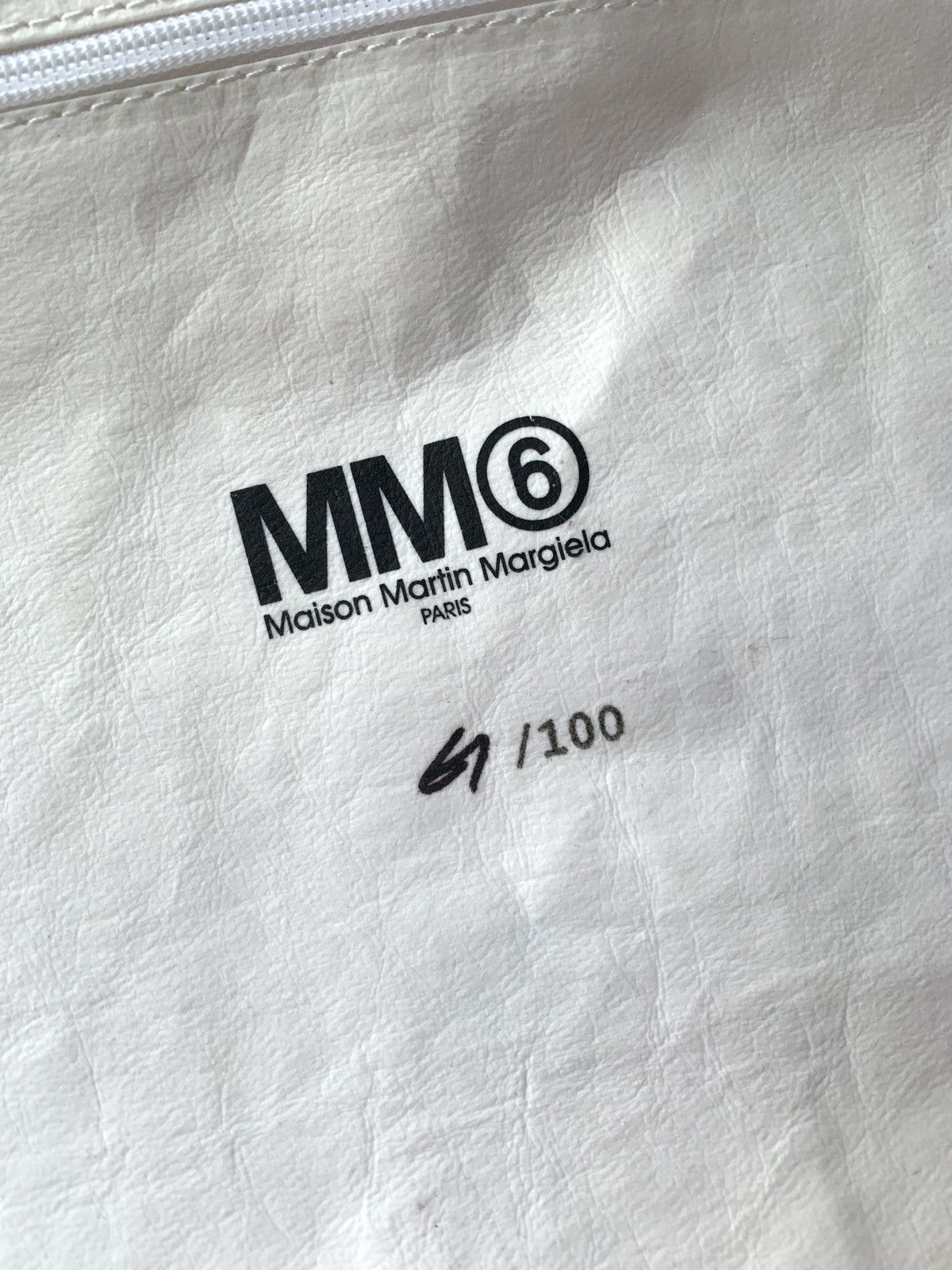 Maison Margiela MM6 X Graffiti Artist Jay One Limited Edition Clutch Bag Size ONE SIZE - 4 Thumbnail