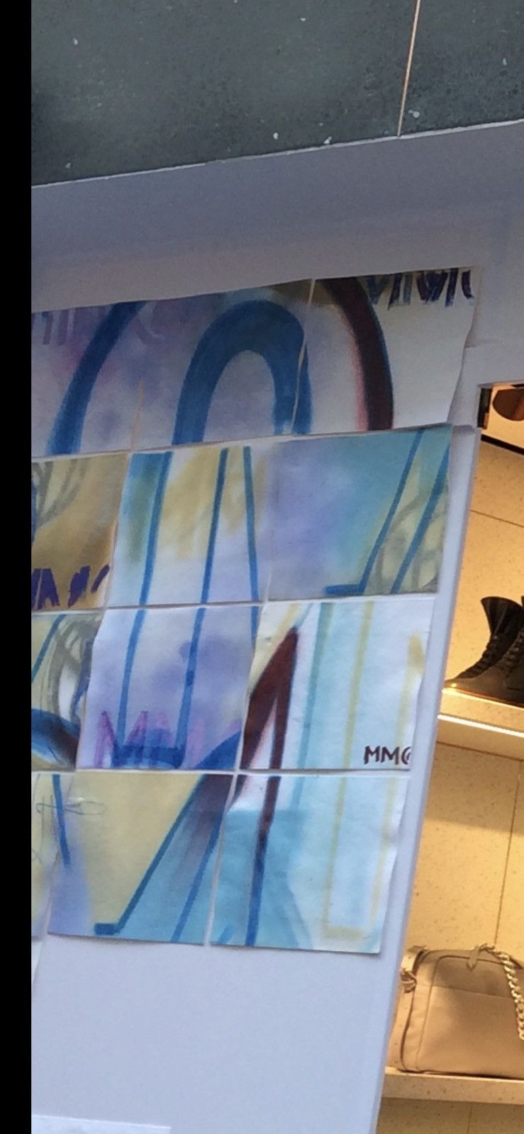 Maison Margiela MM6 X Graffiti Artist Jay One Limited Edition Clutch Bag Size ONE SIZE - 10 Thumbnail