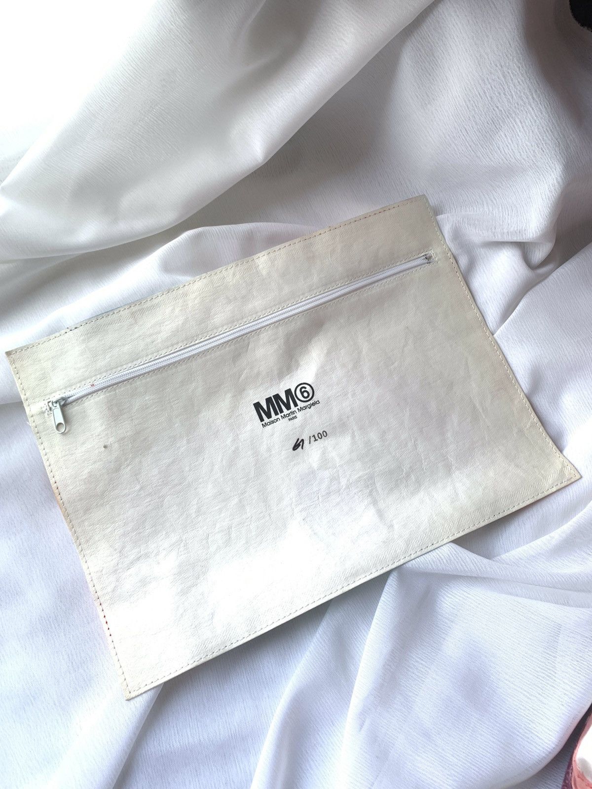 Maison Margiela MM6 X Graffiti Artist Jay One Limited Edition Clutch Bag Size ONE SIZE - 2 Thumbnail