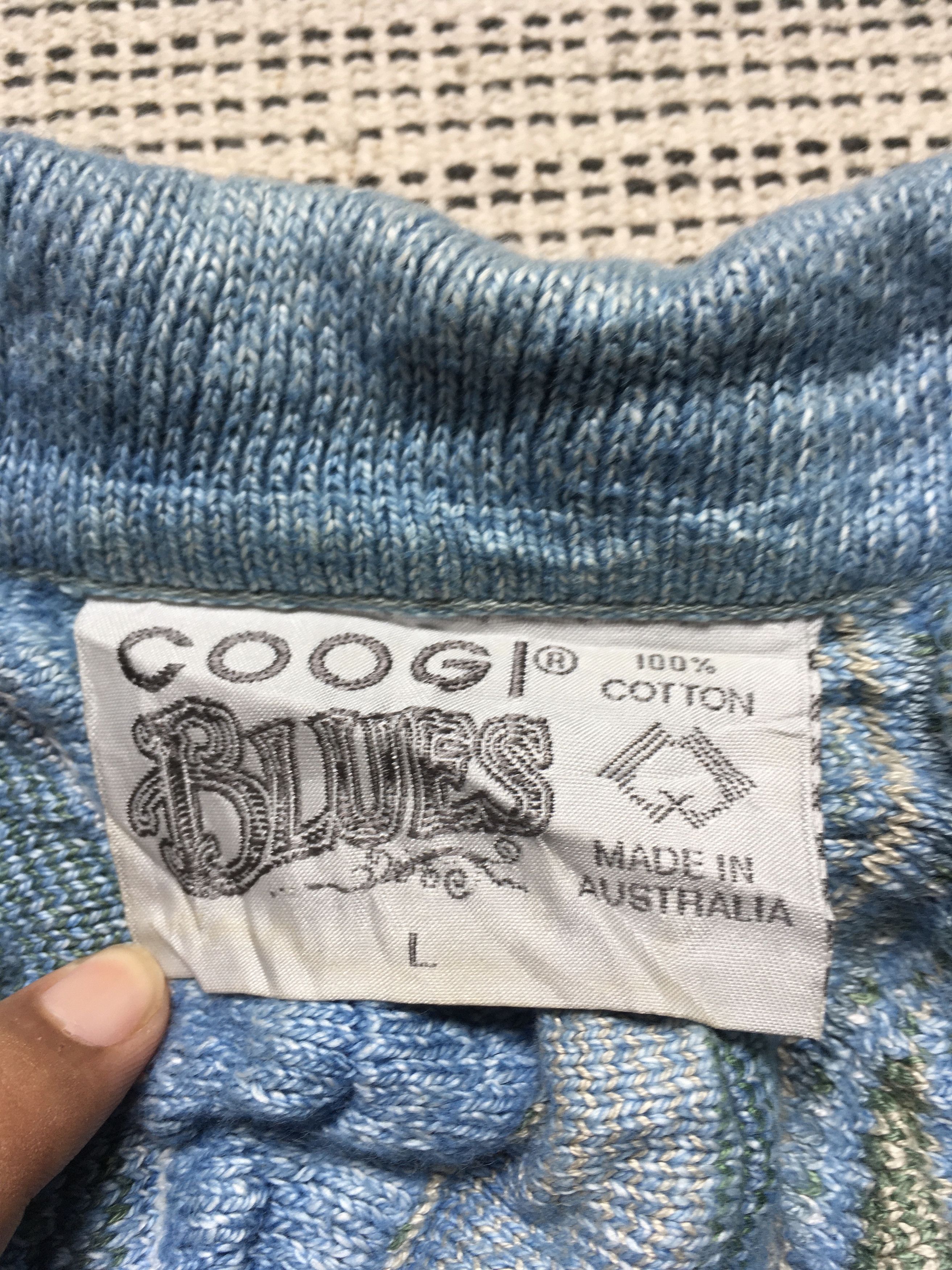 Coogi RARE COOGI knitwear sweatshirt half Button Size US L / EU 52-54 / 3 - 4 Thumbnail