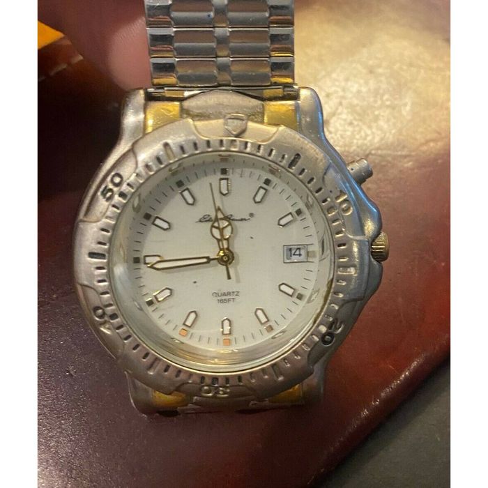 Eddie Bauer Men's 40mm Two Tone Eddie Bauer Watch, 4809 Westport Model