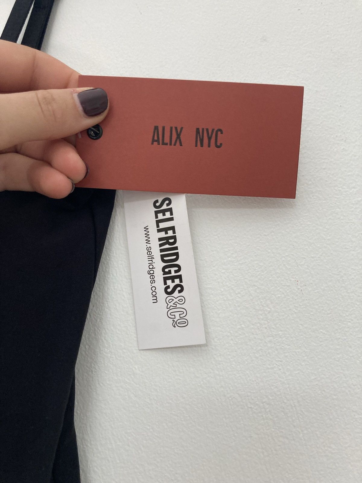 ALIX NYC ALIX NYC Seton Black Body Size: XS Size XS / US 0-2 / IT 36-38 - 7 Thumbnail