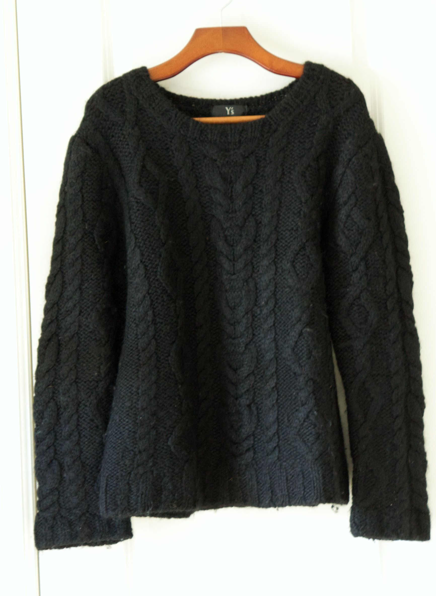 Y's by Yohji Yamamoto cotton jumper top