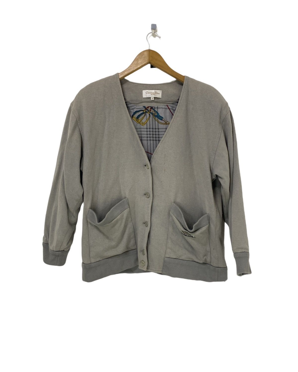 Christian Dior Monsieur × Dior Christian Dior Cardigan Jacket Design Double Pocket Size M / US 6-8 / IT 42-44 - 1 Thumbnail