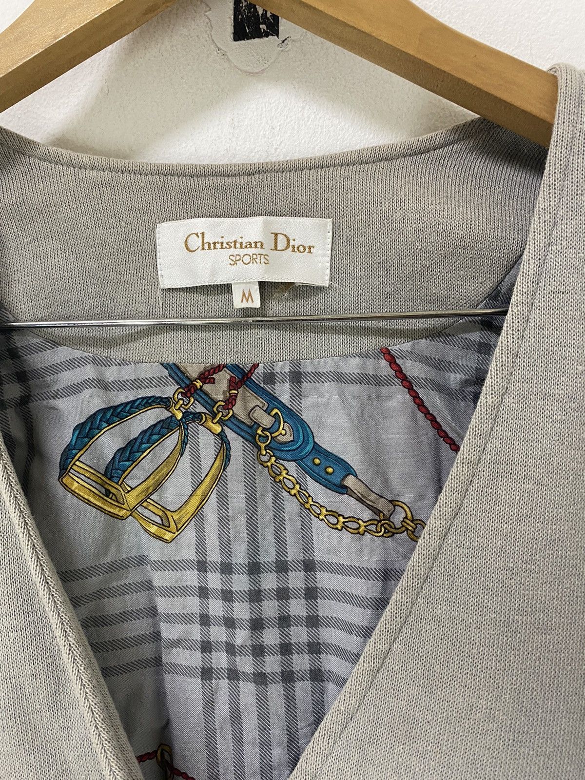 Christian Dior Monsieur × Dior Christian Dior Cardigan Jacket Design Double Pocket Size M / US 6-8 / IT 42-44 - 3 Thumbnail