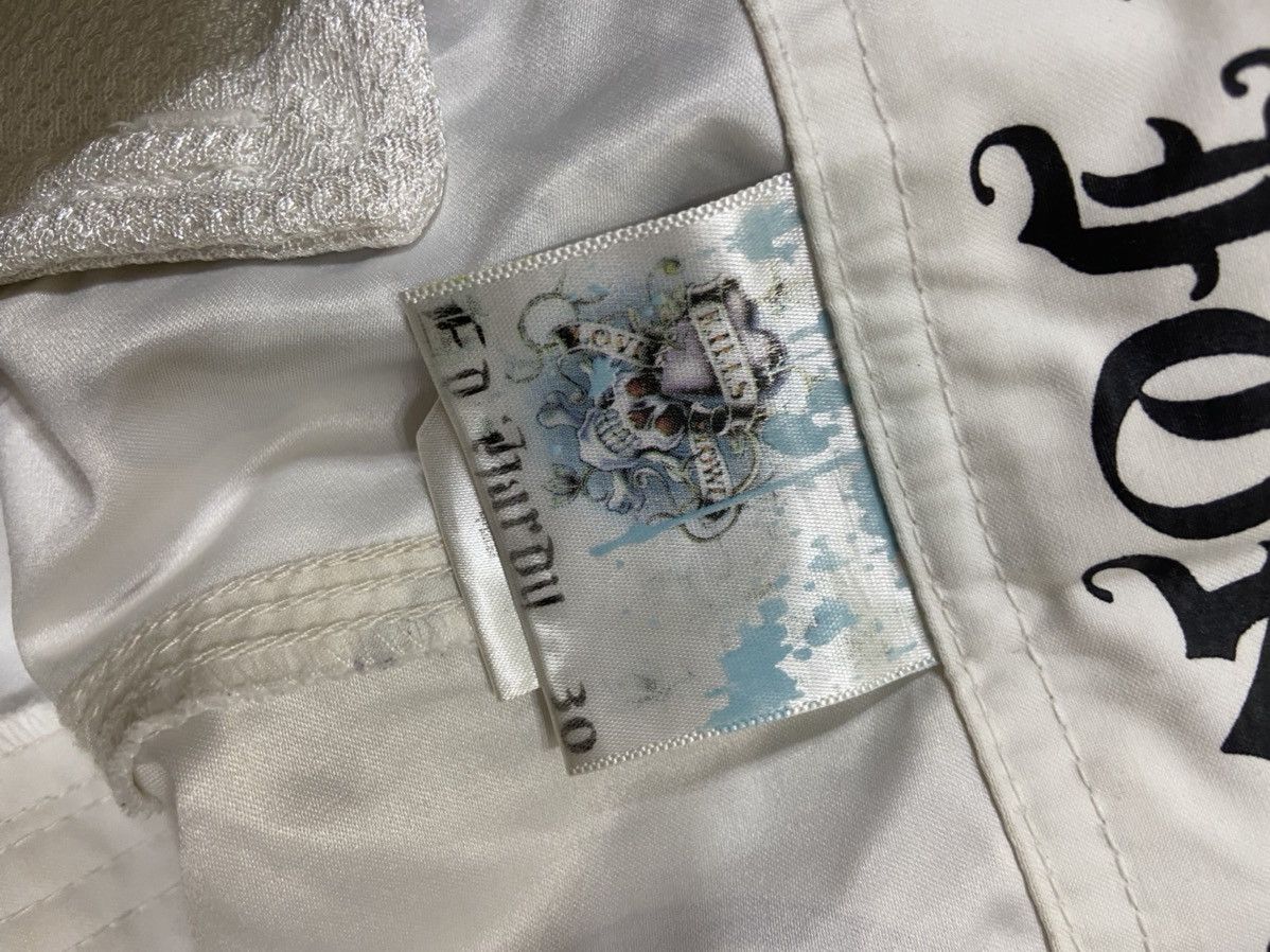 Christian Audigier Y2K Ed Hardy Christian Audigier 🇺🇸 Skull Short Baggy Jorts Size US 30 / EU 46 - 8 Thumbnail