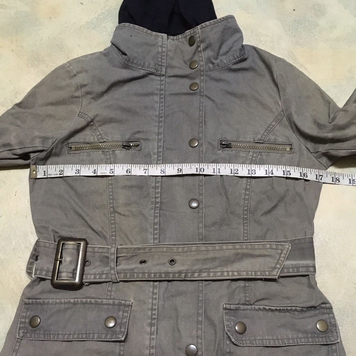 Japanese Brand Vintage Japanese Brand Denim Parka Long Jacket Size US M / EU 48-50 / 2 - 9 Thumbnail