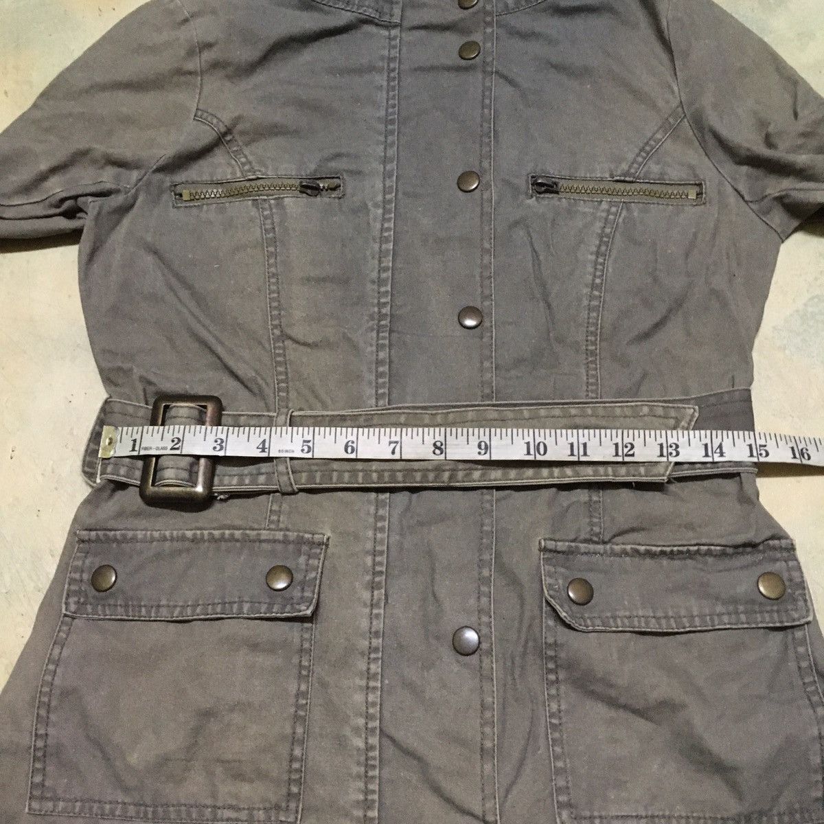 Japanese Brand Vintage Japanese Brand Denim Parka Long Jacket Size US M / EU 48-50 / 2 - 10 Thumbnail