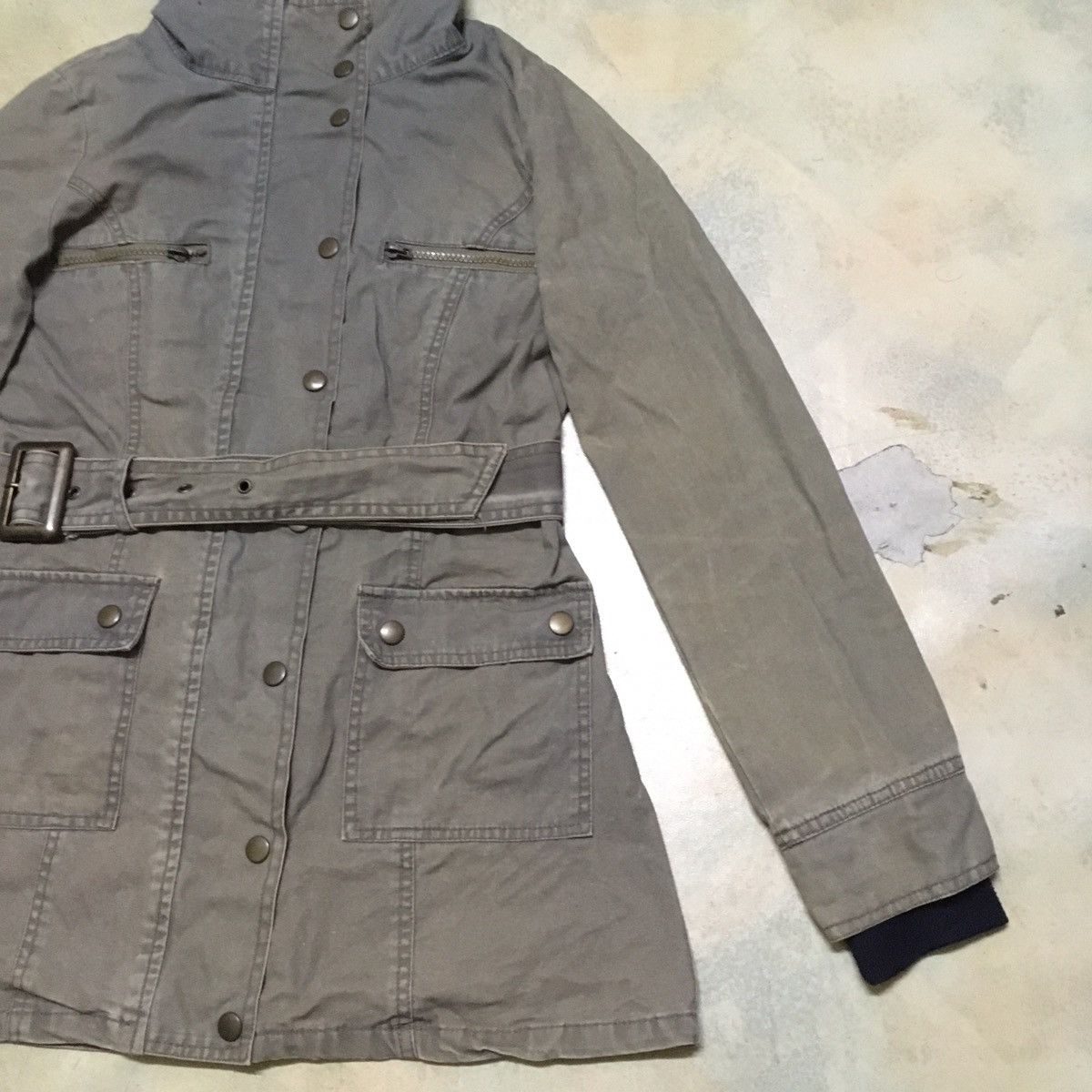 Japanese Brand Vintage Japanese Brand Denim Parka Long Jacket Size US M / EU 48-50 / 2 - 4 Thumbnail