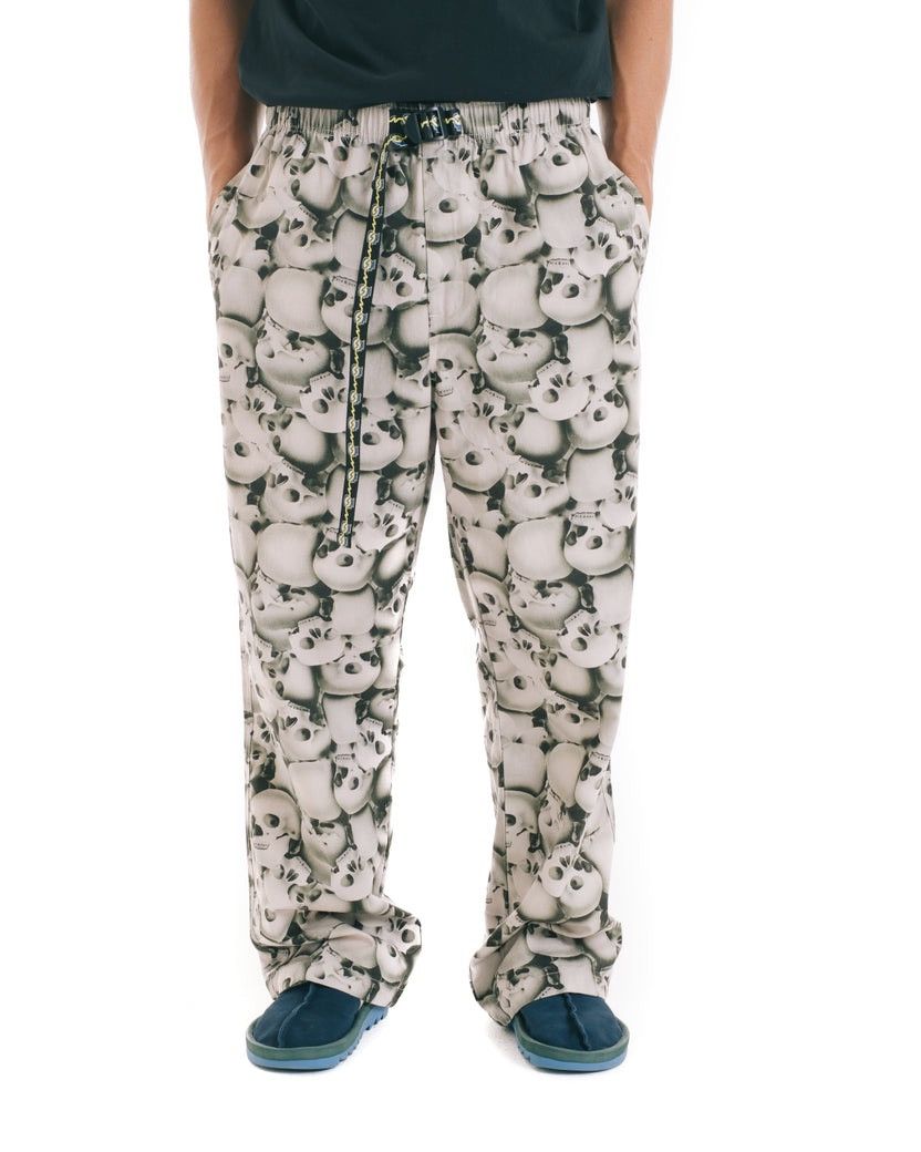 Brain Dead BRAIN DEAD SKULLS TWILL RELAXED NYLON BELTED PANTS XXL Size US 38 / EU 54 - 6 Thumbnail