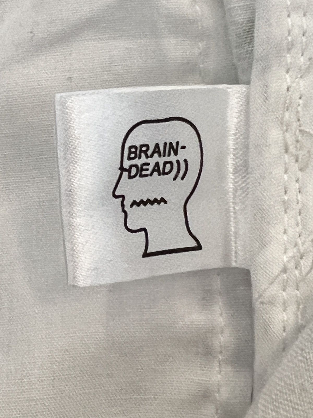 Brain Dead BRAIN DEAD SKULLS TWILL RELAXED NYLON BELTED PANTS XXL Size US 38 / EU 54 - 24 Thumbnail
