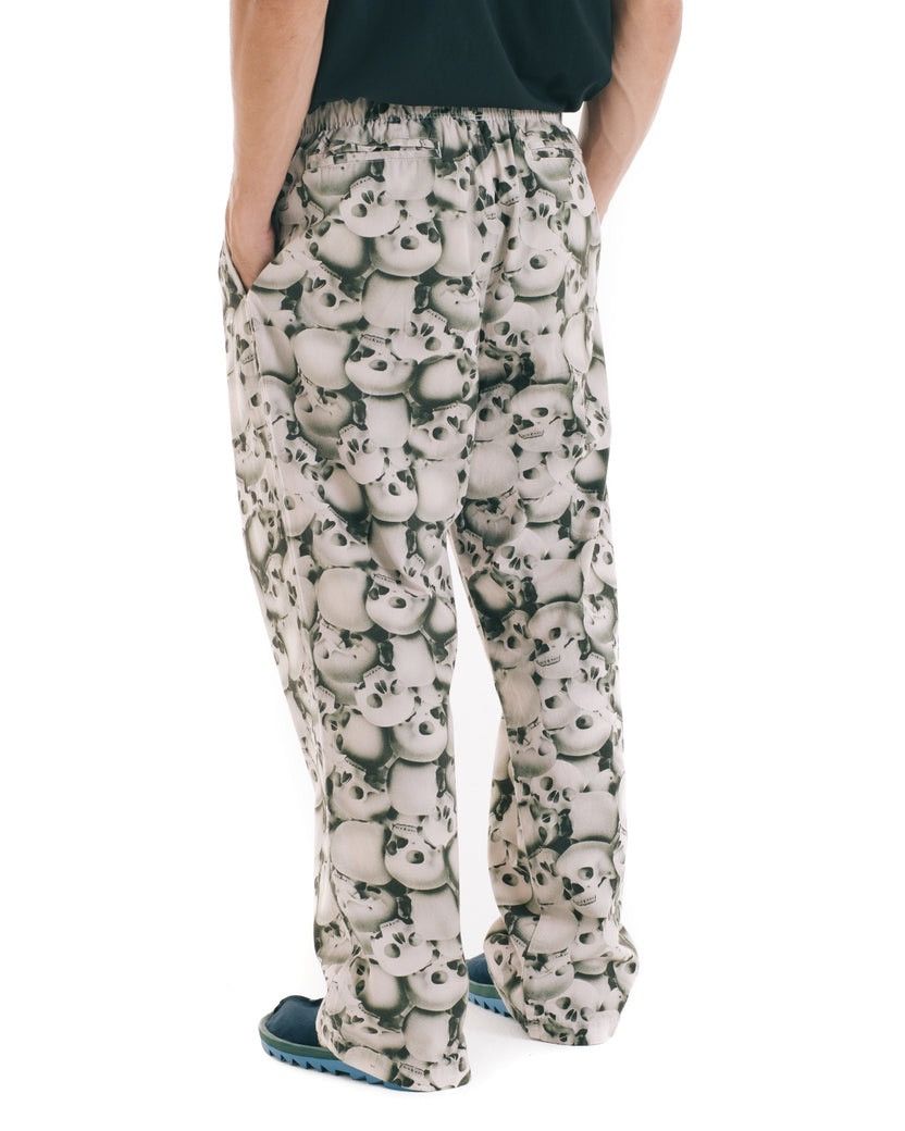 Brain Dead BRAIN DEAD SKULLS TWILL RELAXED NYLON BELTED PANTS XXL Size US 38 / EU 54 - 7 Thumbnail