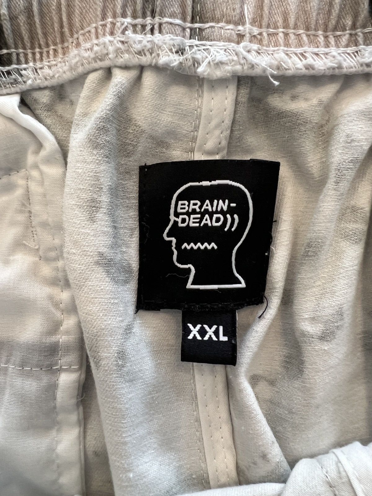 Brain Dead BRAIN DEAD SKULLS TWILL RELAXED NYLON BELTED PANTS XXL Size US 38 / EU 54 - 22 Thumbnail